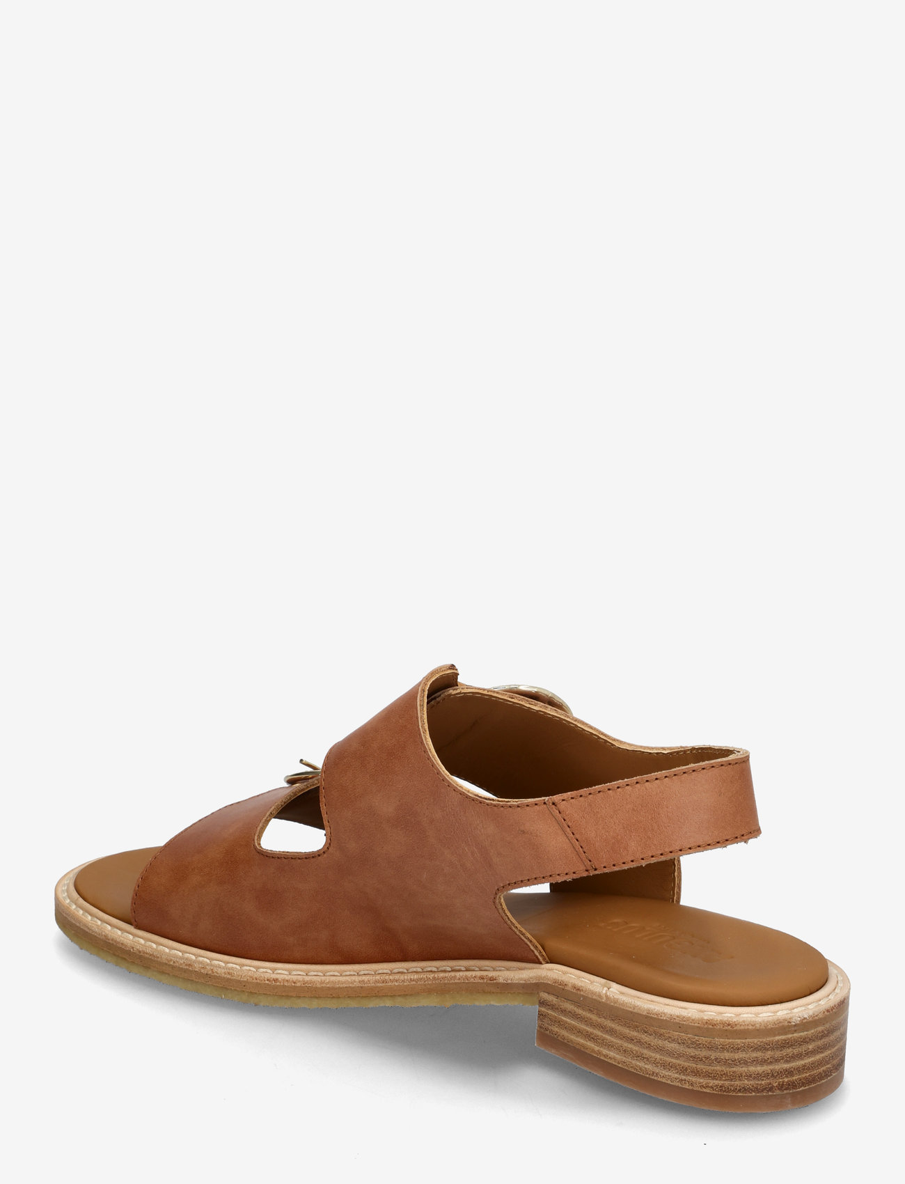 ANGULUS - Sandals - flat  - open toe - op - flache sandalen - 1789 tan - 2