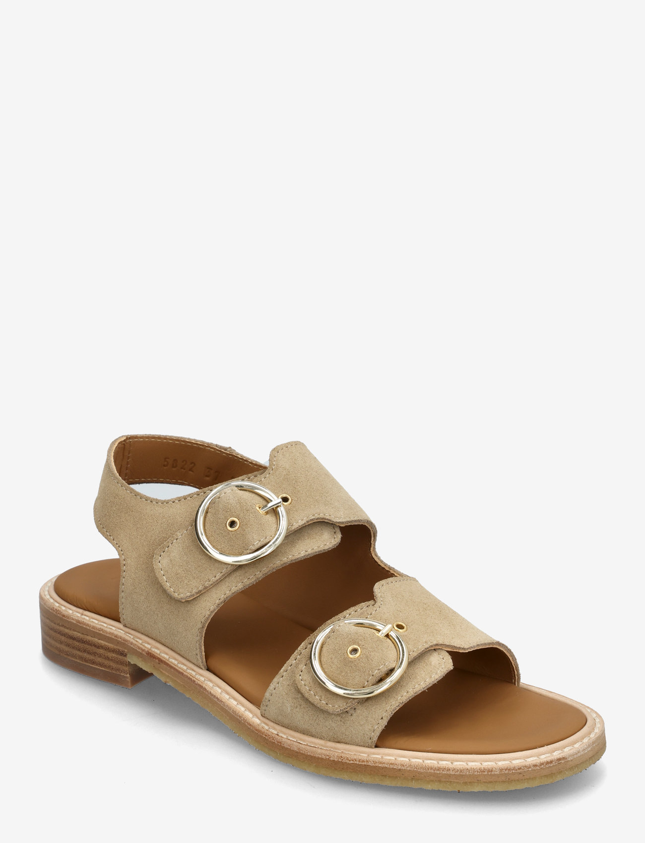 ANGULUS - Sandals - flat  - open toe - op - flache sandalen - 2217 sand - 0