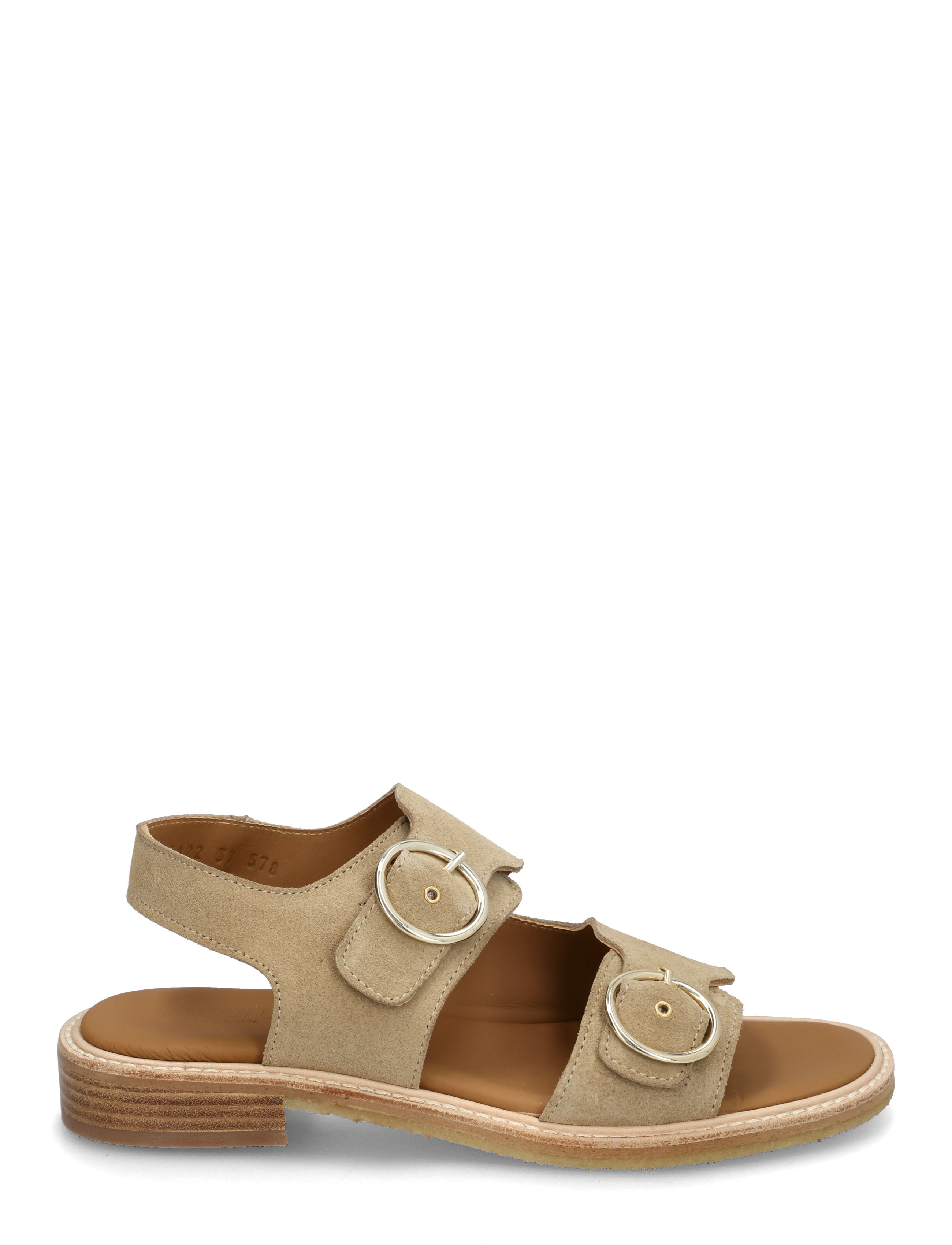 ANGULUS - Sandals - flat  - open toe - op - flade sandaler - 2217 sand - 1