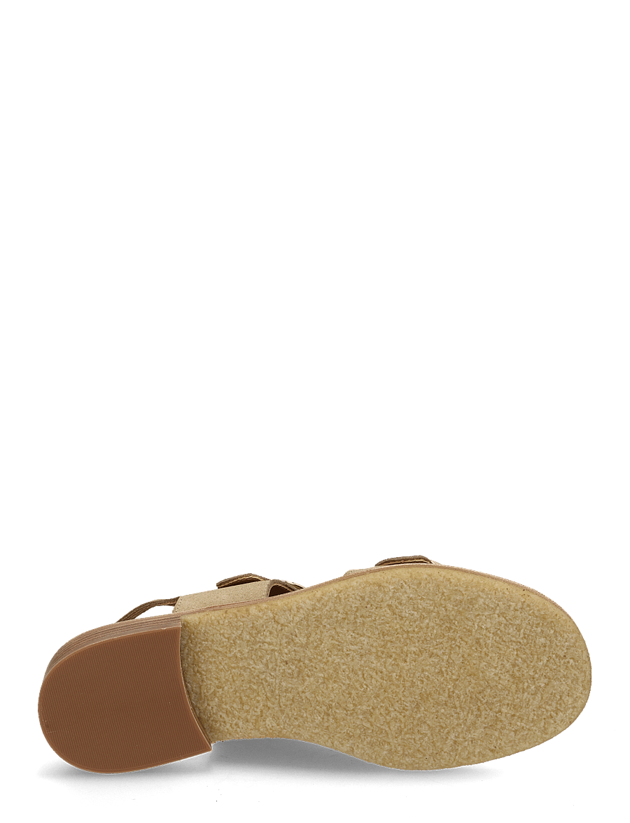 ANGULUS - Sandals - flat - open toe - op - flache sandalen - 2217 sand - 4