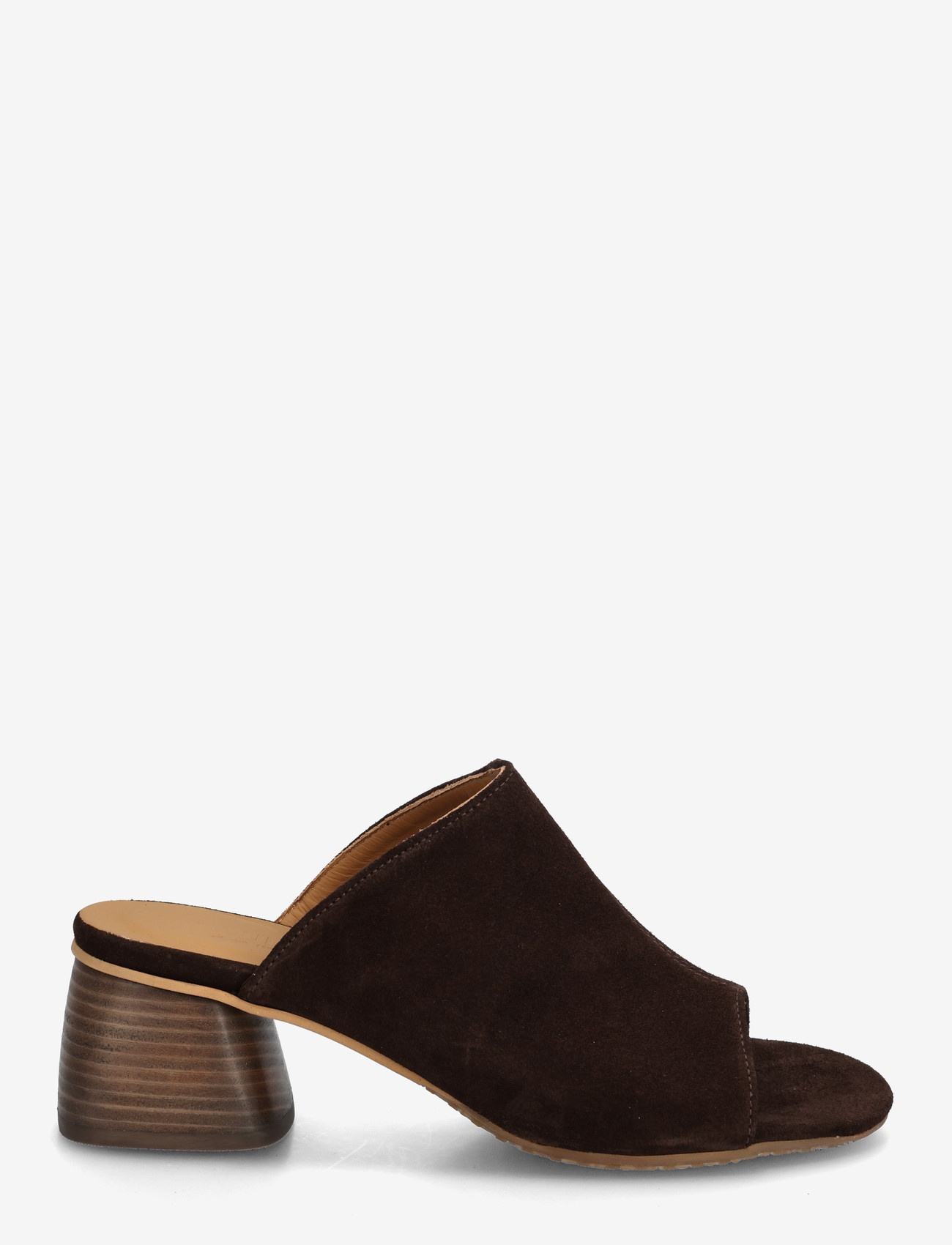 ANGULUS - Sandals - Block heels - mules med hæle - 2193 dark brown - 1