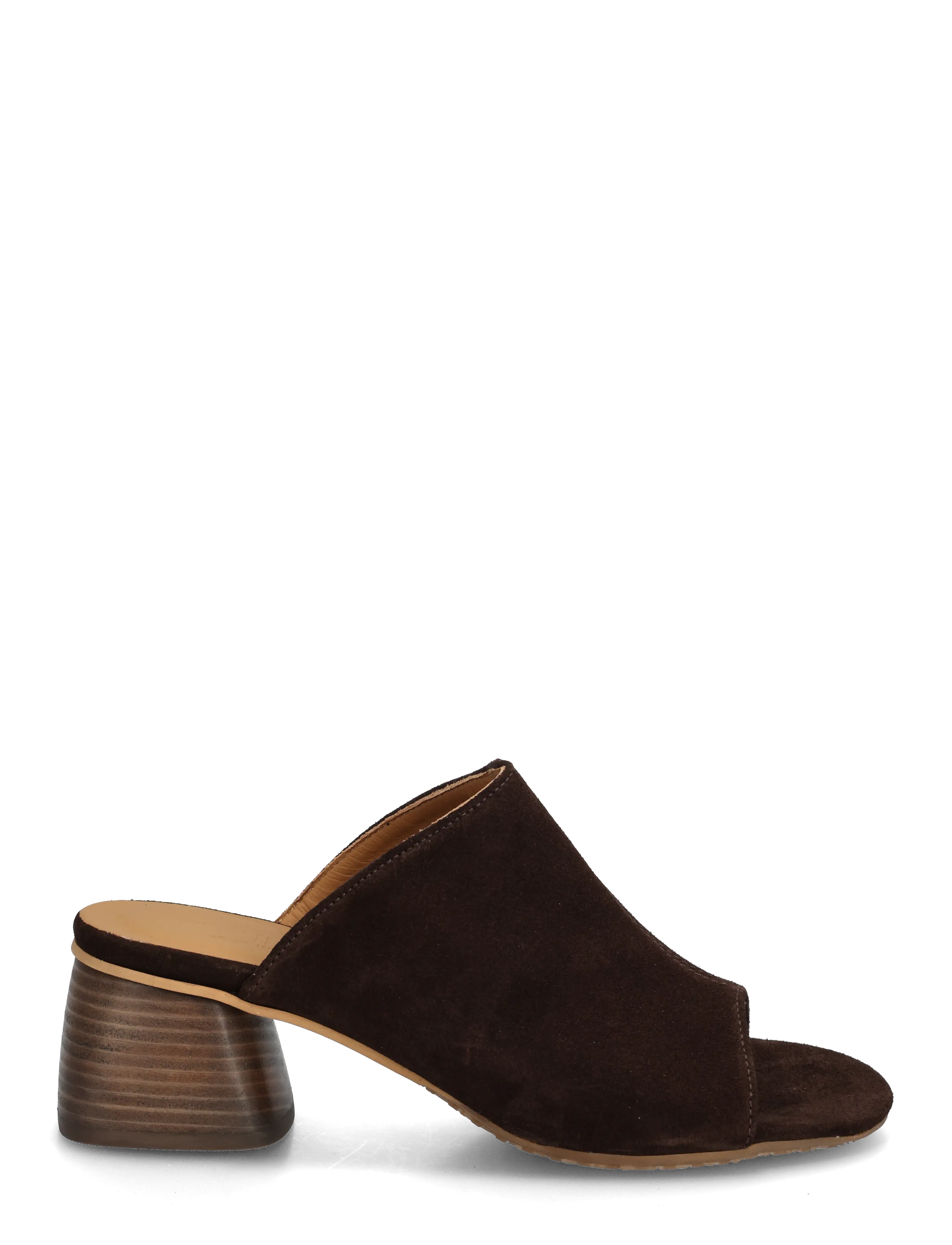 ANGULUS - Sandals - Block heels - pantoletten mit absätzen - 2193 dark brown - 1