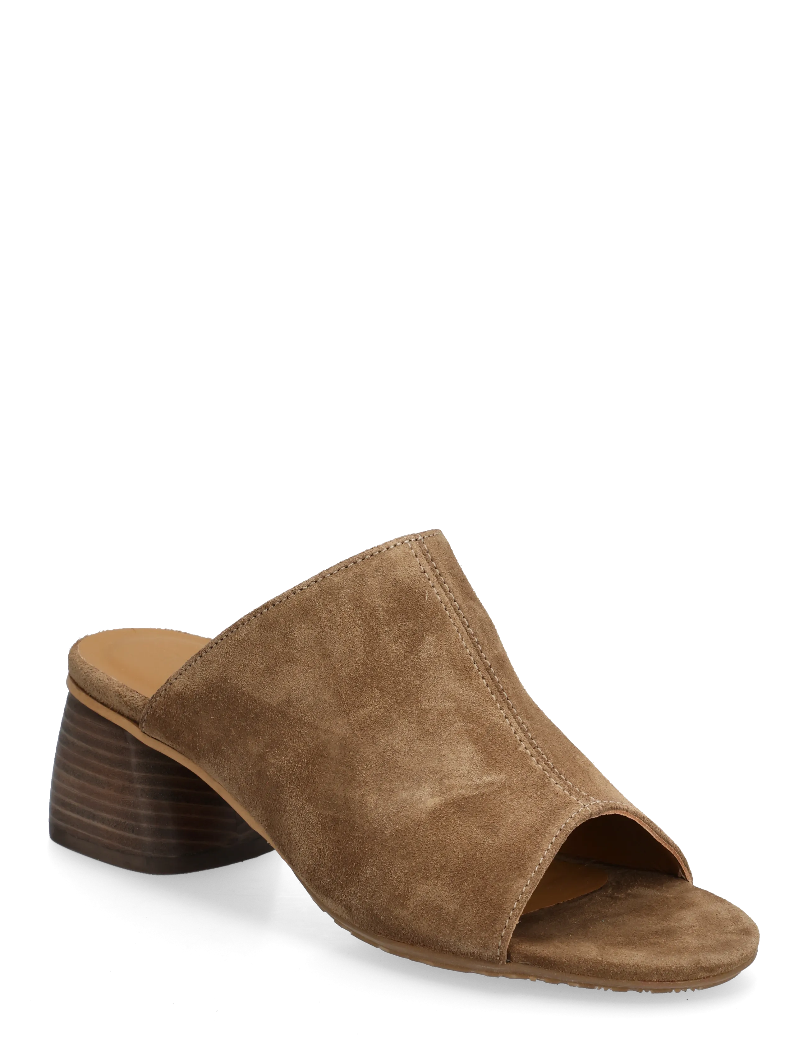ANGULUS Sandals Block Heels, Kvinder, Blok Hæl Sandaler, Brun, Str: 37