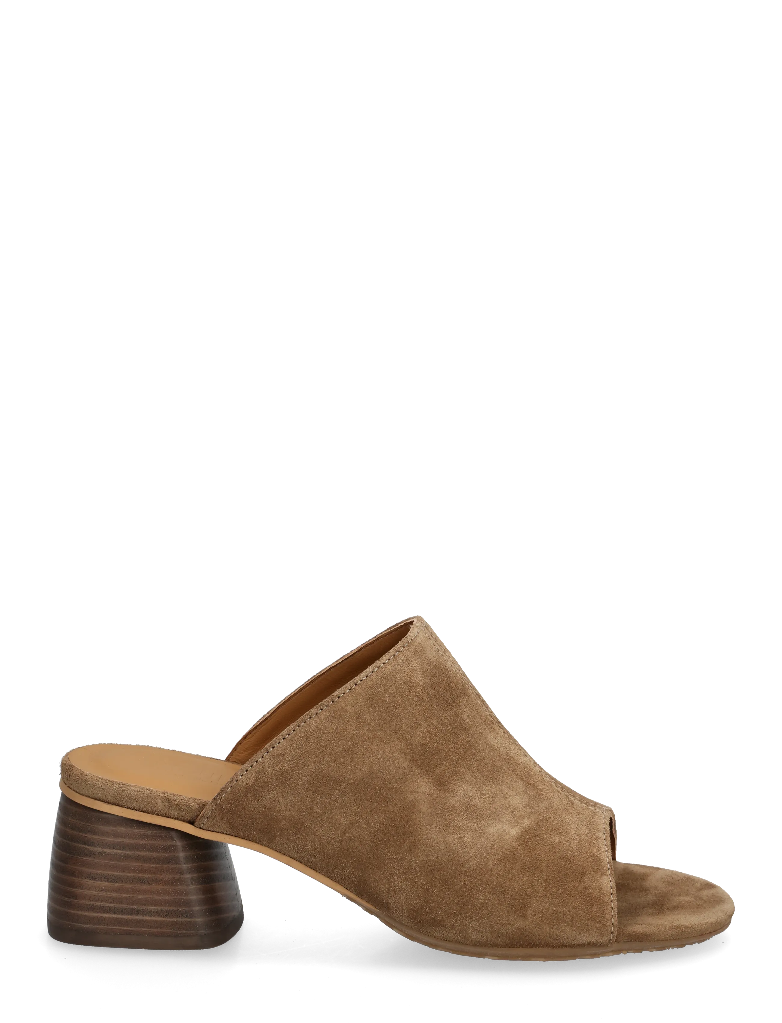 ANGULUS - Sandals - Block heels - heeled mules - 4638 dessert - 1