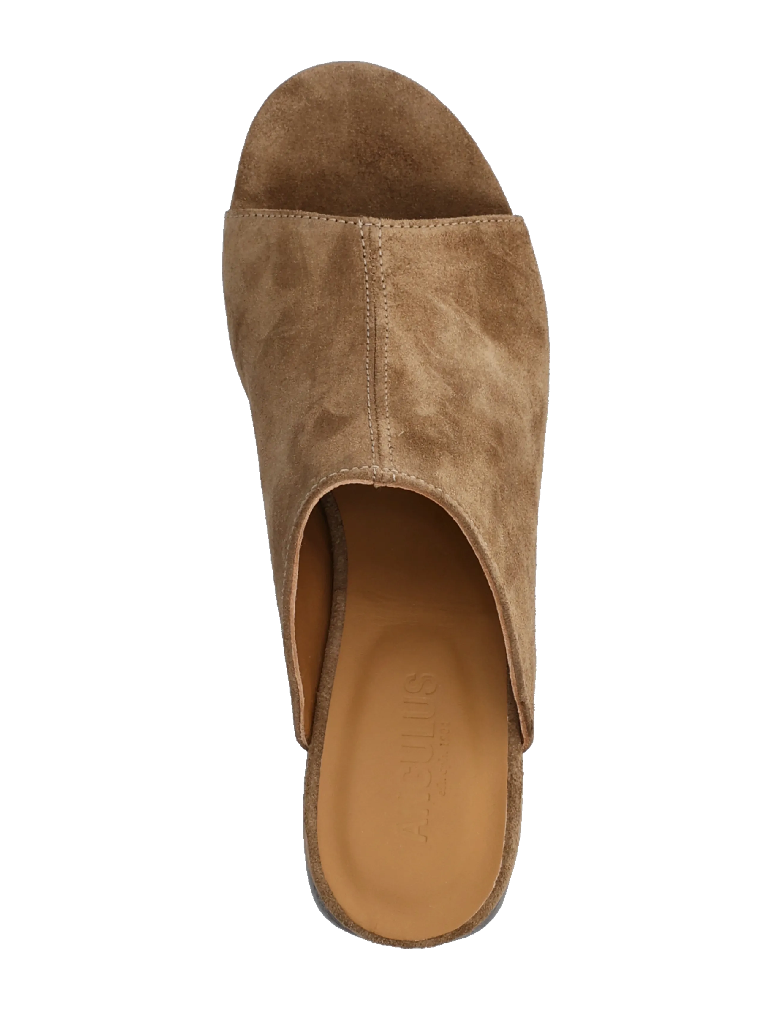 ANGULUS - Sandals - Block heels - heeled mules - 4638 dessert - 3