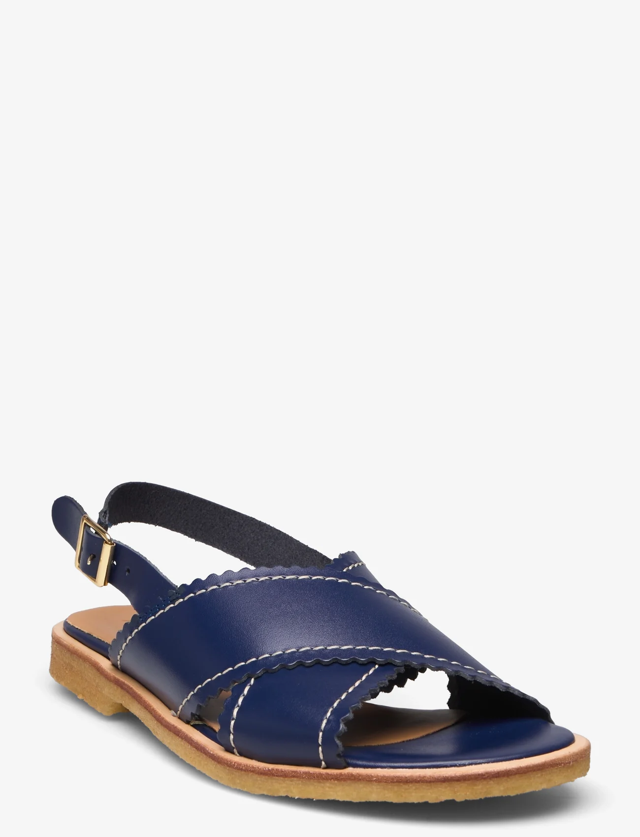 ANGULUS - Sandals - flat - open toe - op - matalat sandaalit - 2817 midnight blue - 0