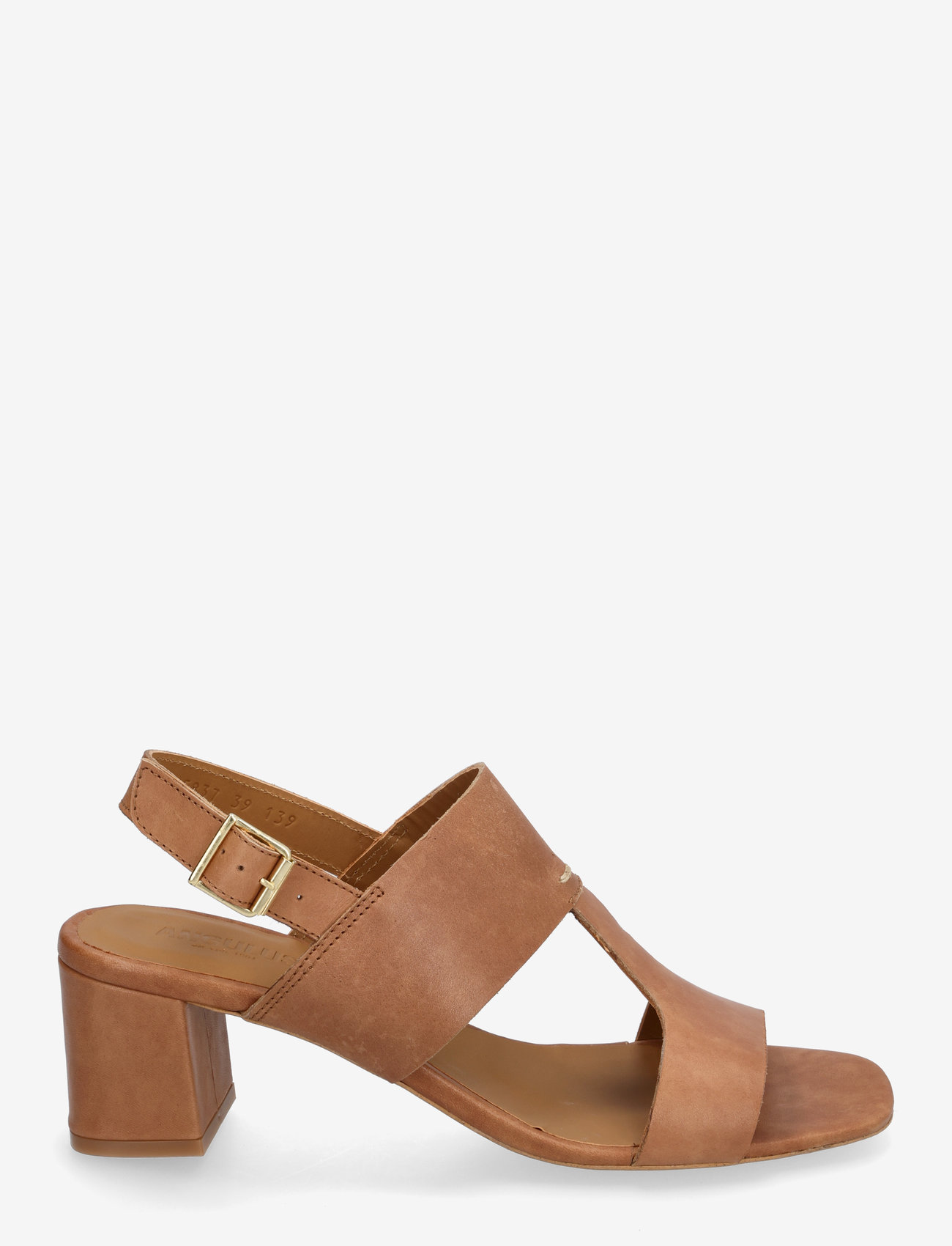 ANGULUS - Sandals - Block heels - sandaletter - 1789 tan - 2