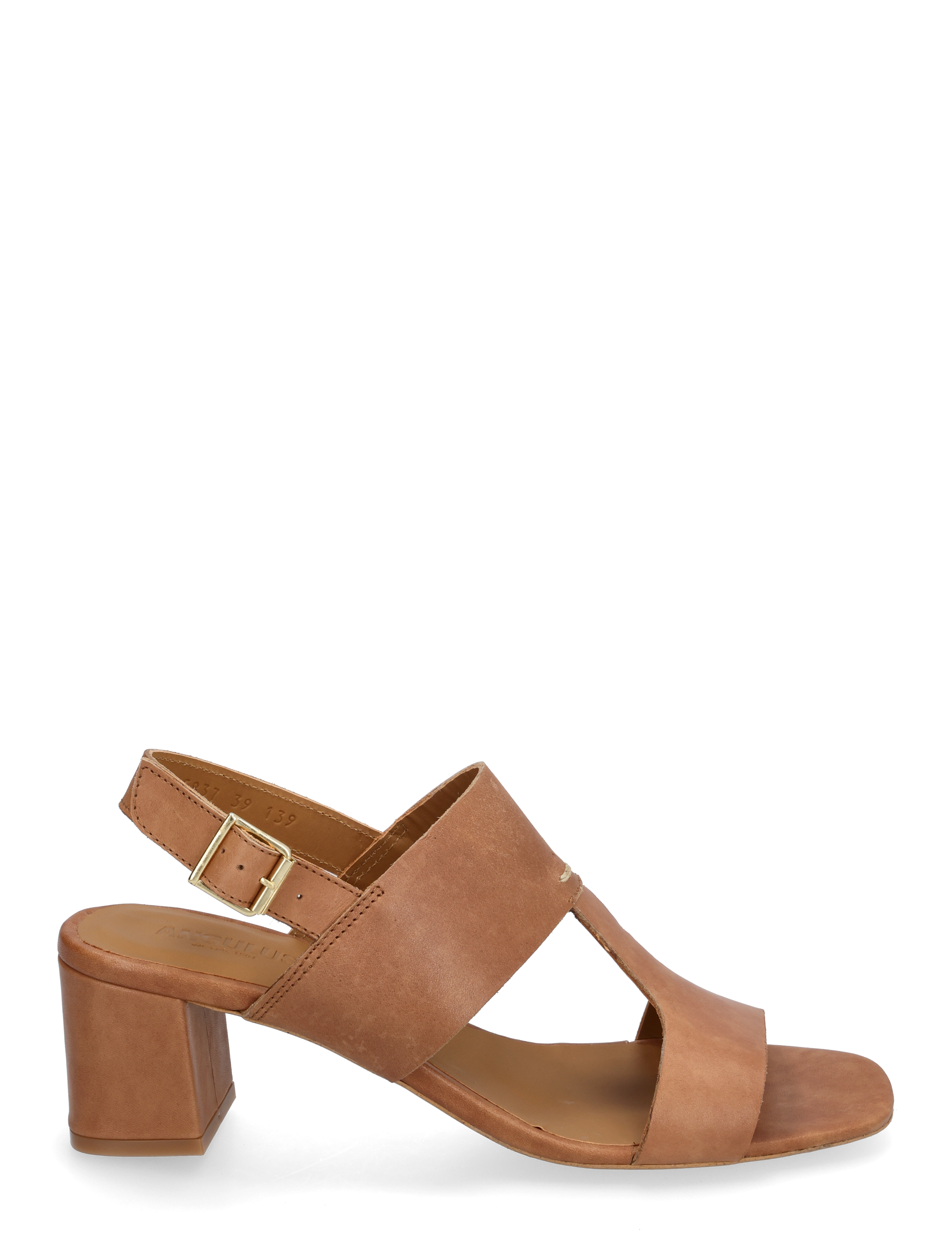 ANGULUS - Sandals - Block heels - heeled sandals - 1789 tan - 2