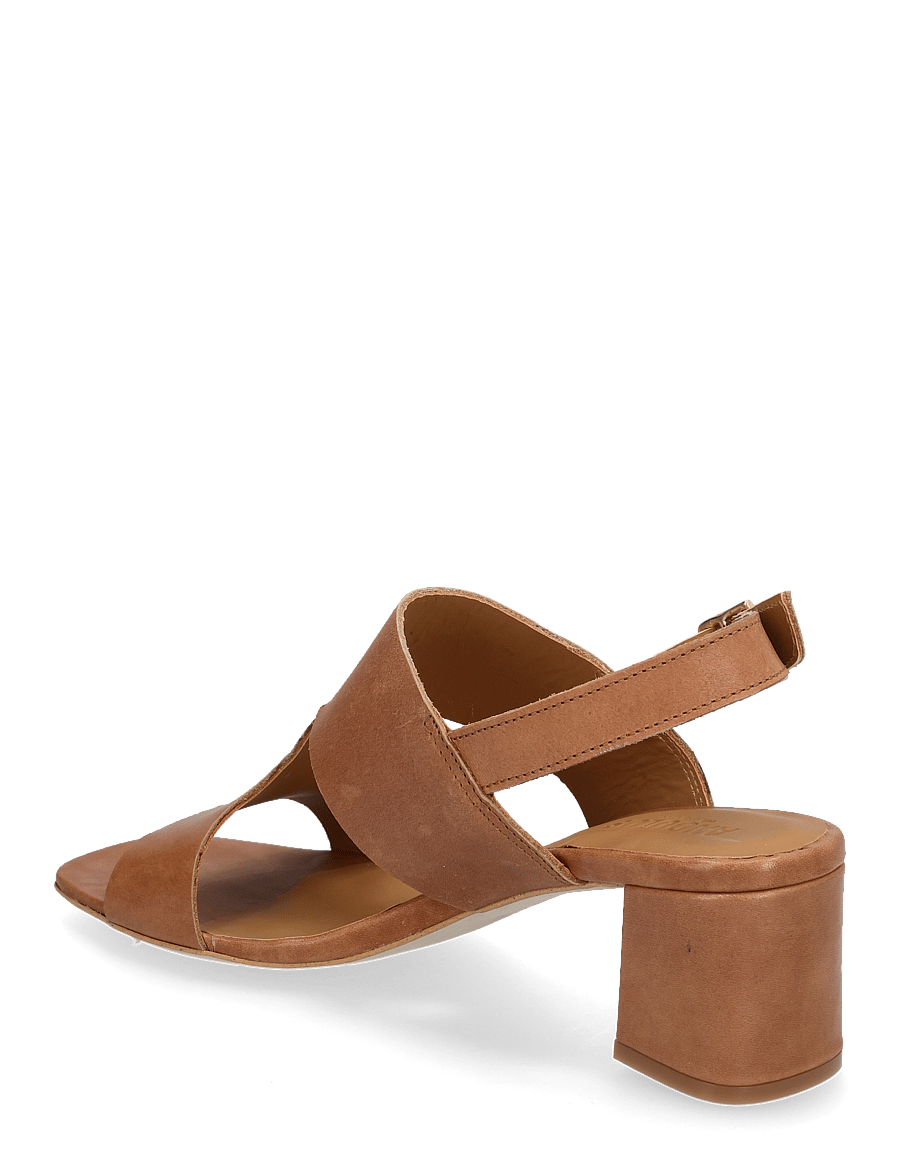 ANGULUS - Sandals - Block heels - heeled sandals - 1789 tan - 3