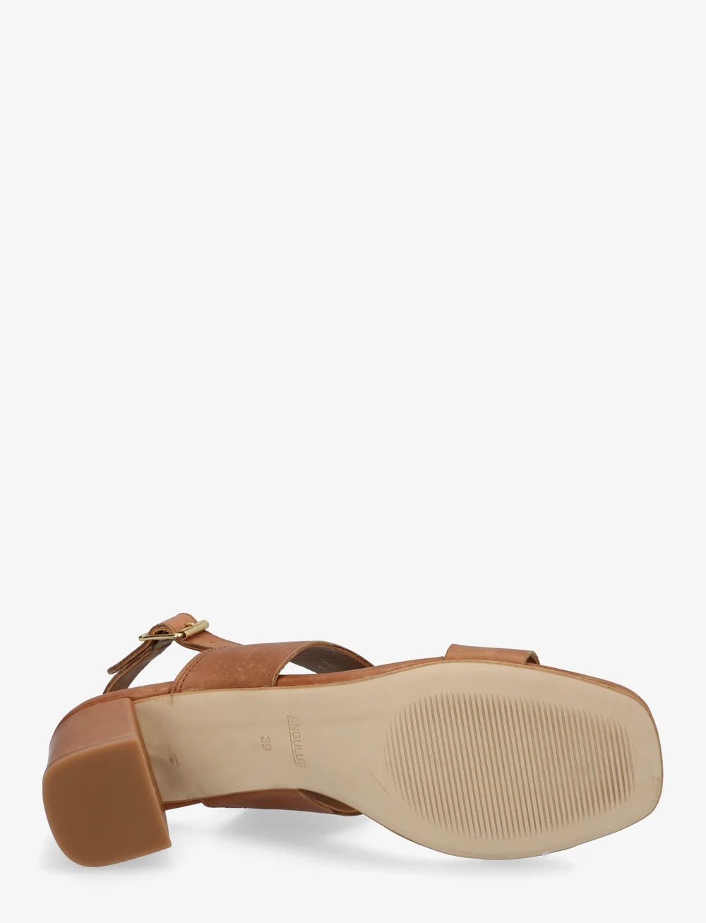 ANGULUS - Sandals - Block heels - sandaler med hæl - 1789 tan - 5