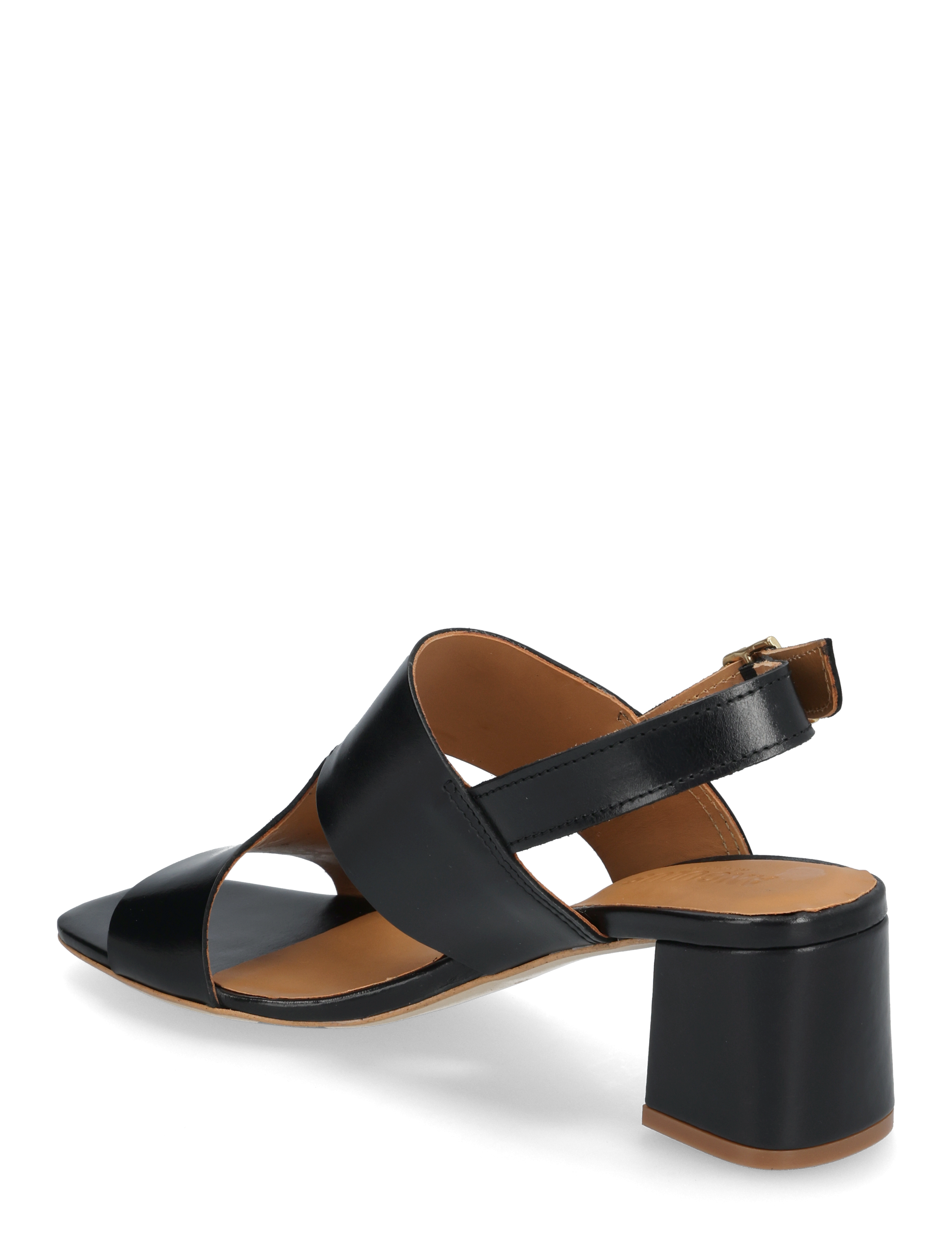 ANGULUS - Sandals - Block heels - 1835 black - 2