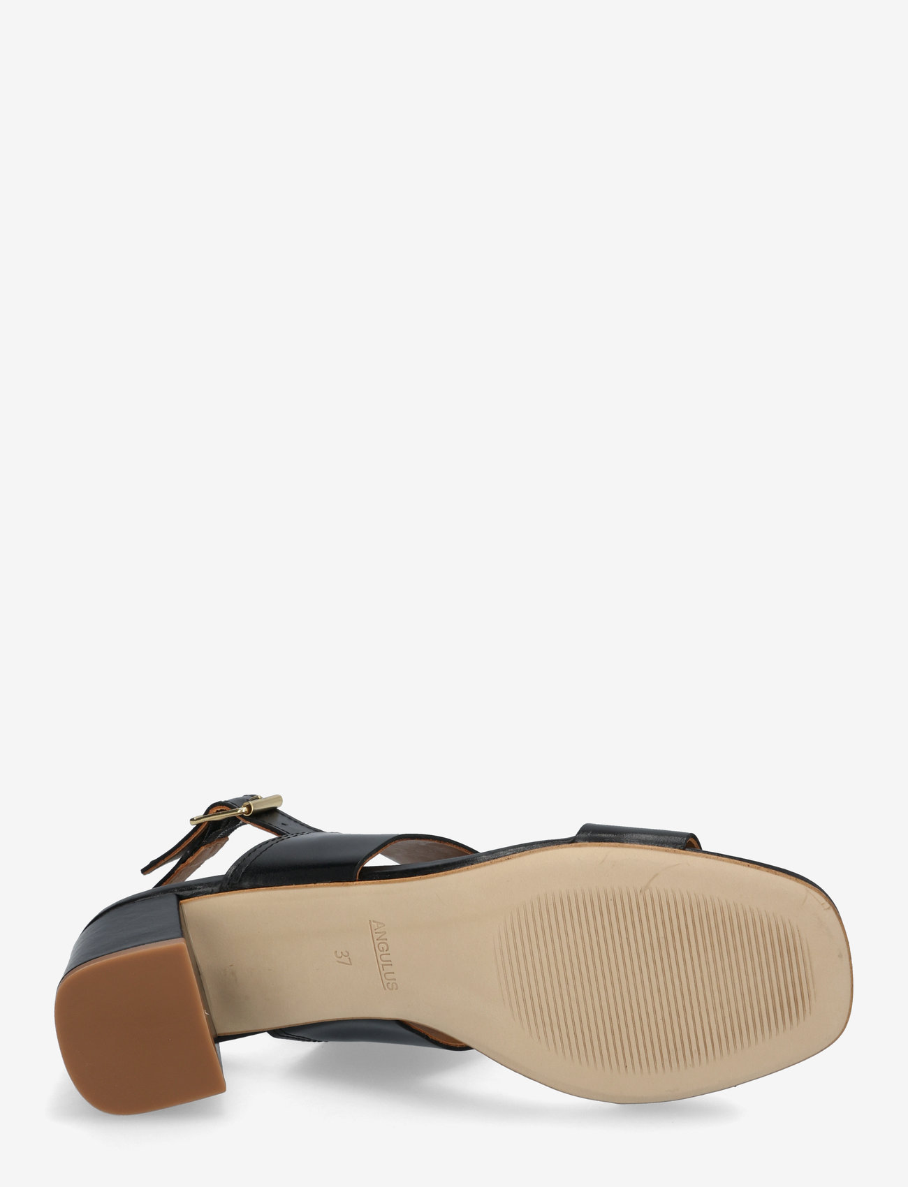 ANGULUS - Sandals - Block heels - sandaletten - 1835 black - 4