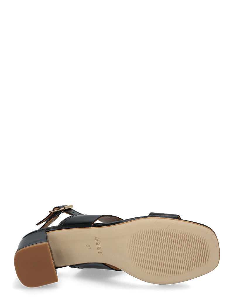 ANGULUS - Sandals - Block heels - sandaler med hæl - 1835 black - 4