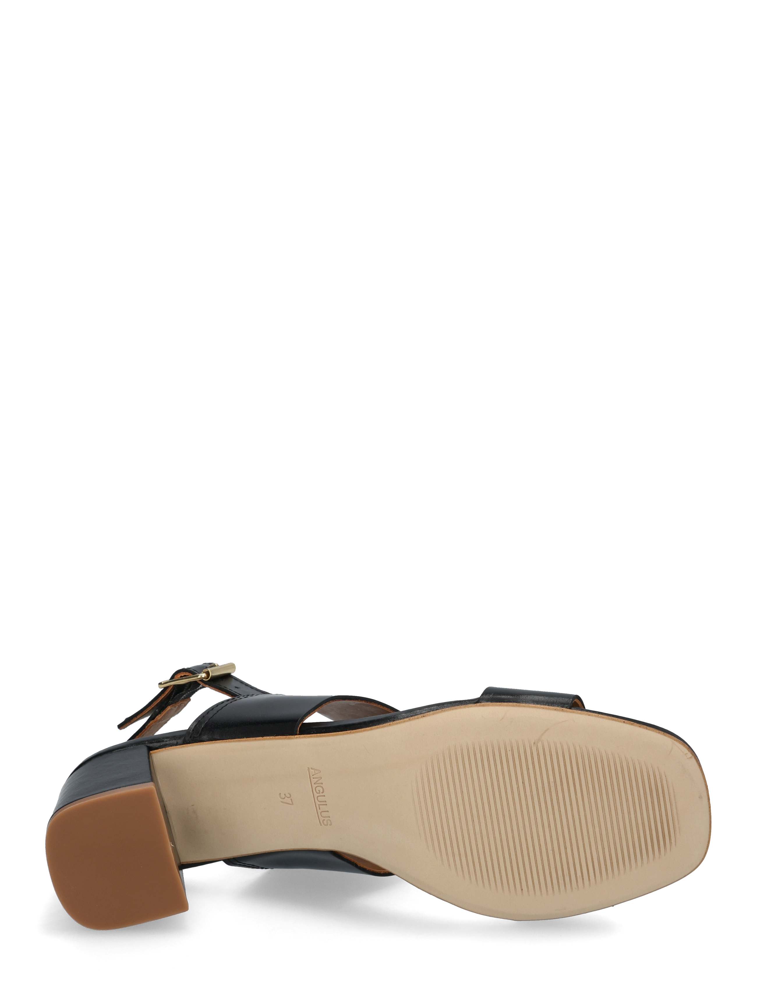 ANGULUS - Sandals - Block heels - 1835 black - 4