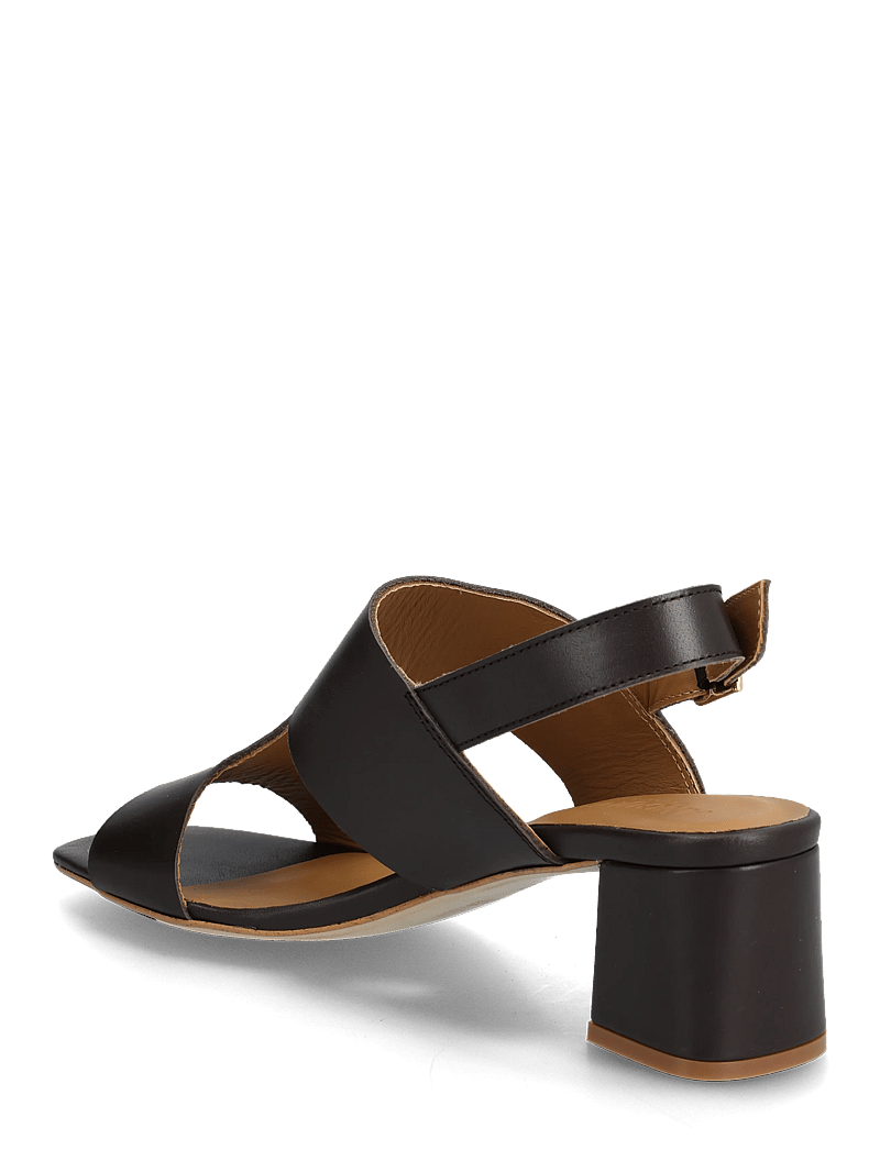 ANGULUS - Sandals - Block heels - sandaler med hæl - 3639 dark brown - 2
