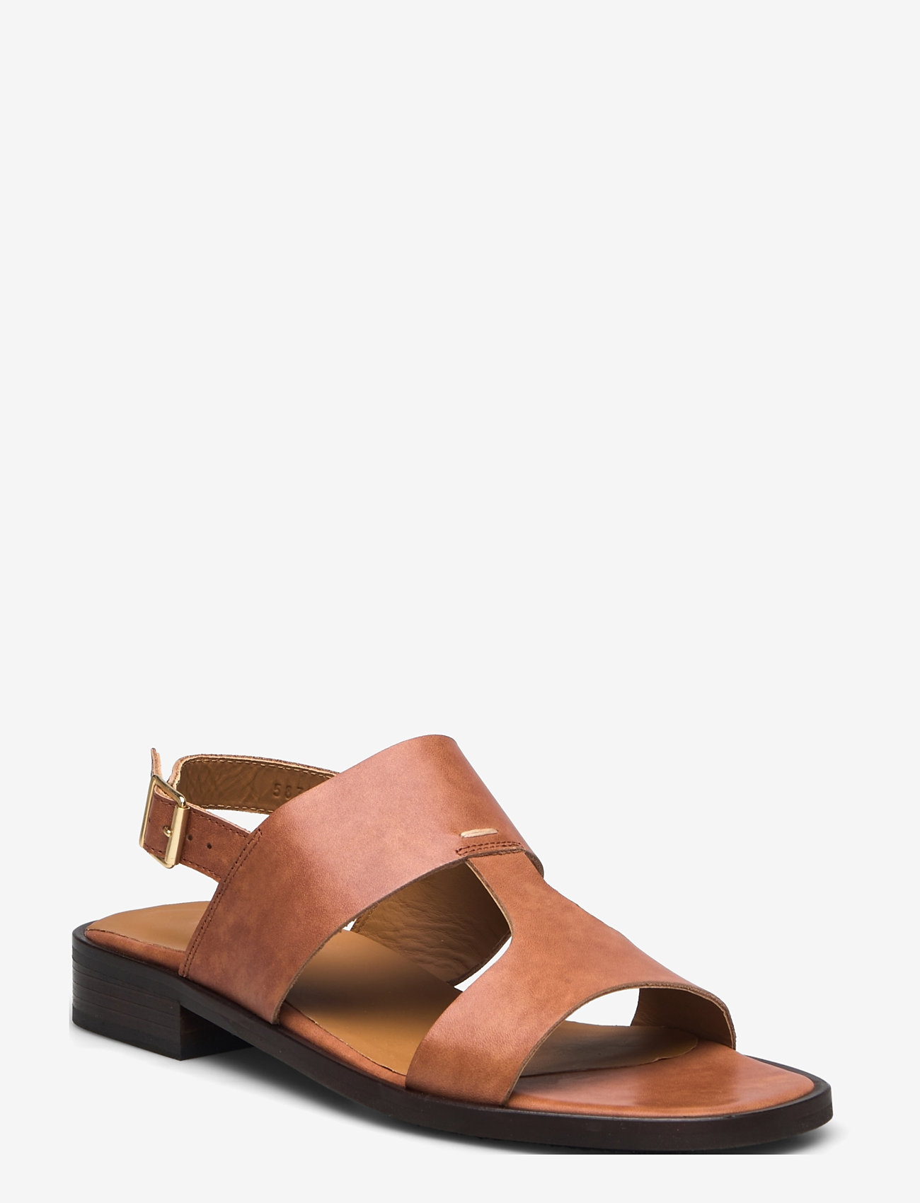 ANGULUS - Sandals - flat - flat sandals - 1789 tan - 0