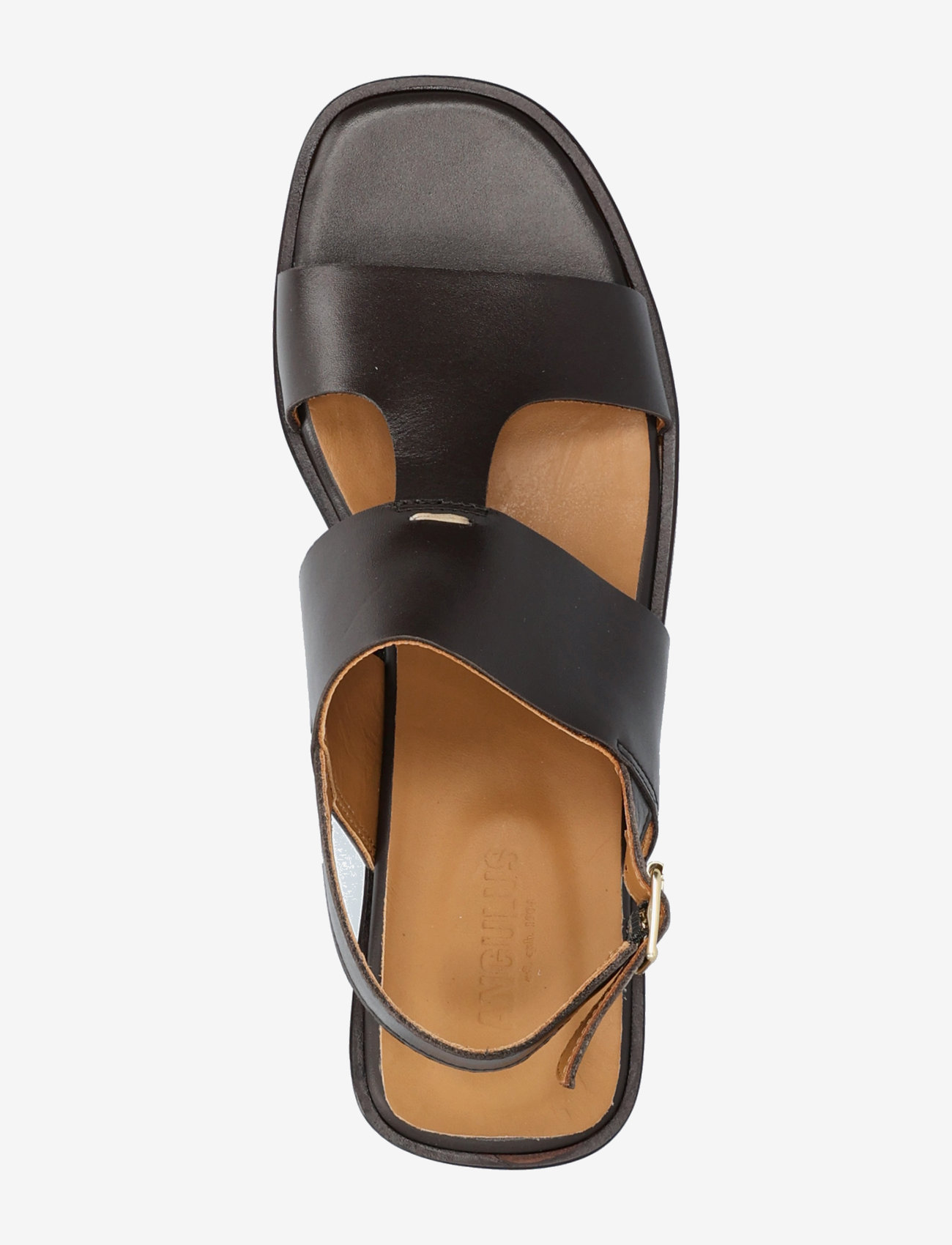 ANGULUS - Sandals - flat - platta sandaler - 3639 dark brown - 3