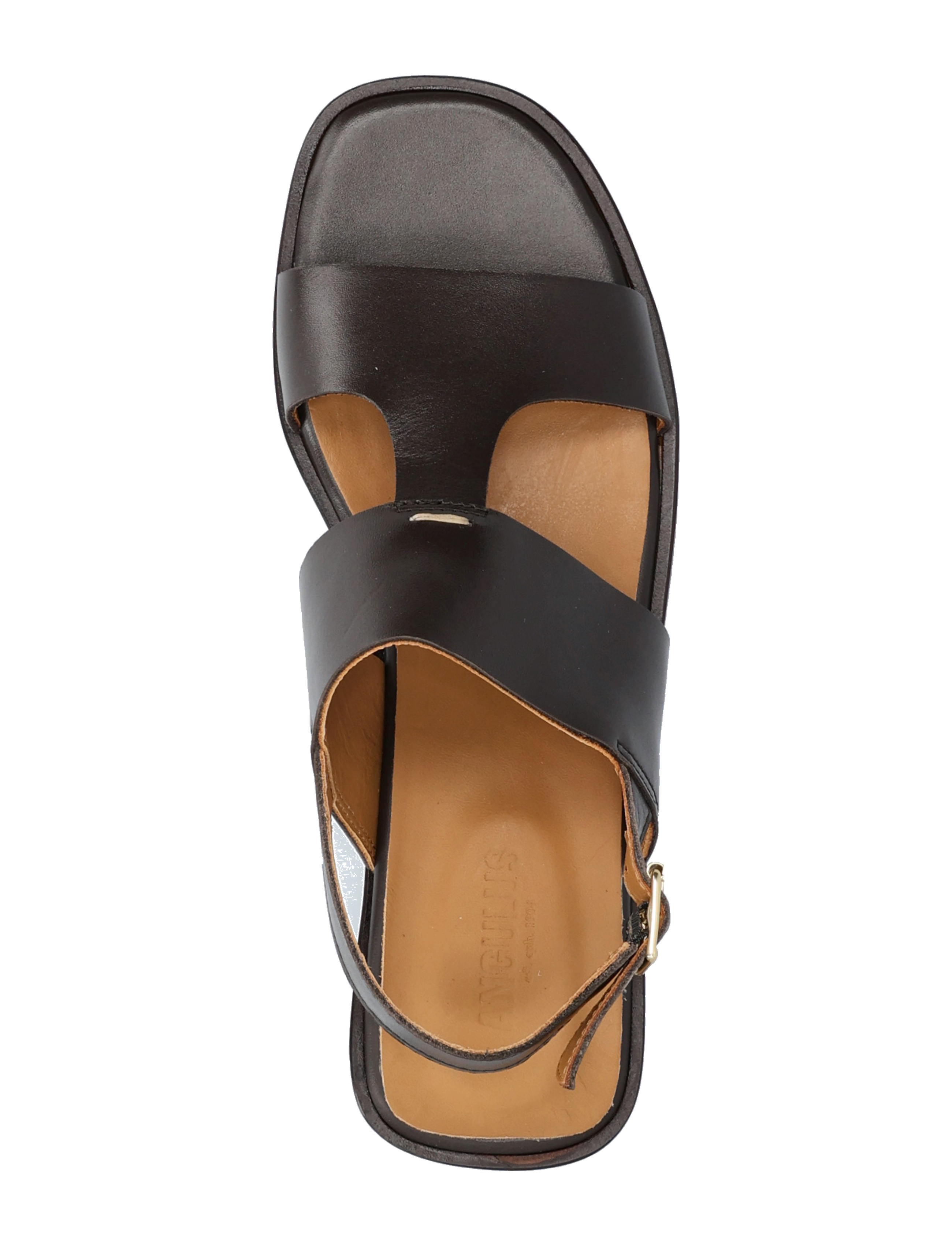 ANGULUS - Sandals - flat - flade sandaler - 3639 dark brown - 3