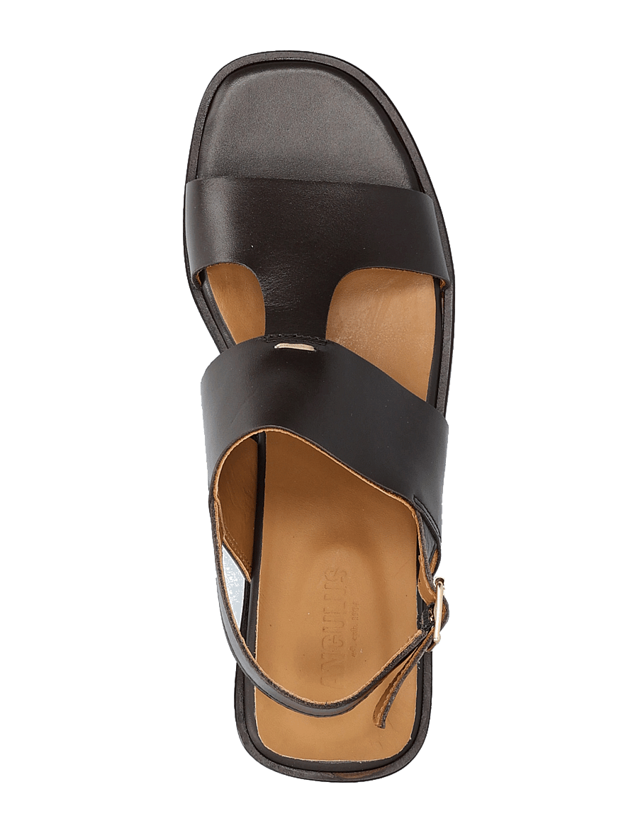ANGULUS - Sandals - flat - flade sandaler - 3639 dark brown - 3