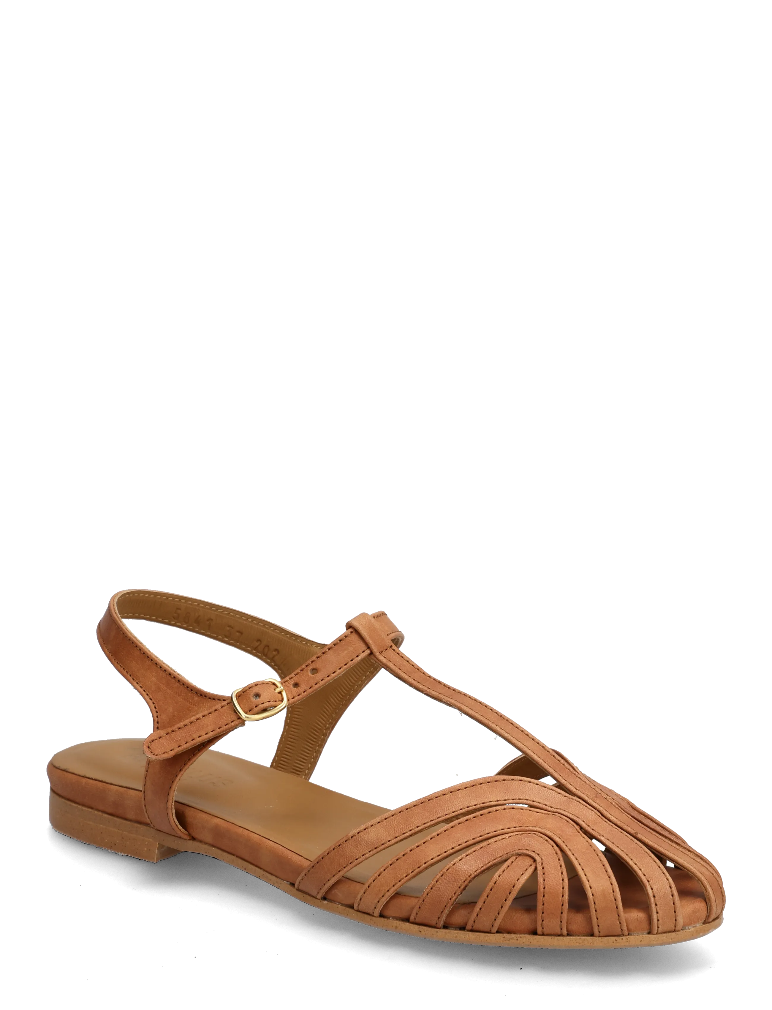 ANGULUS Sandals Flat, 40, Sandals, Braun - Flat Frauen