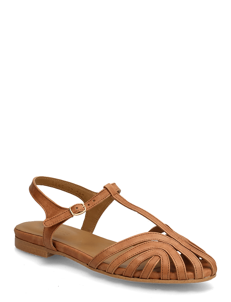 ANGULUS - Sandals - flat - flade sandaler - 1789 tan - 0