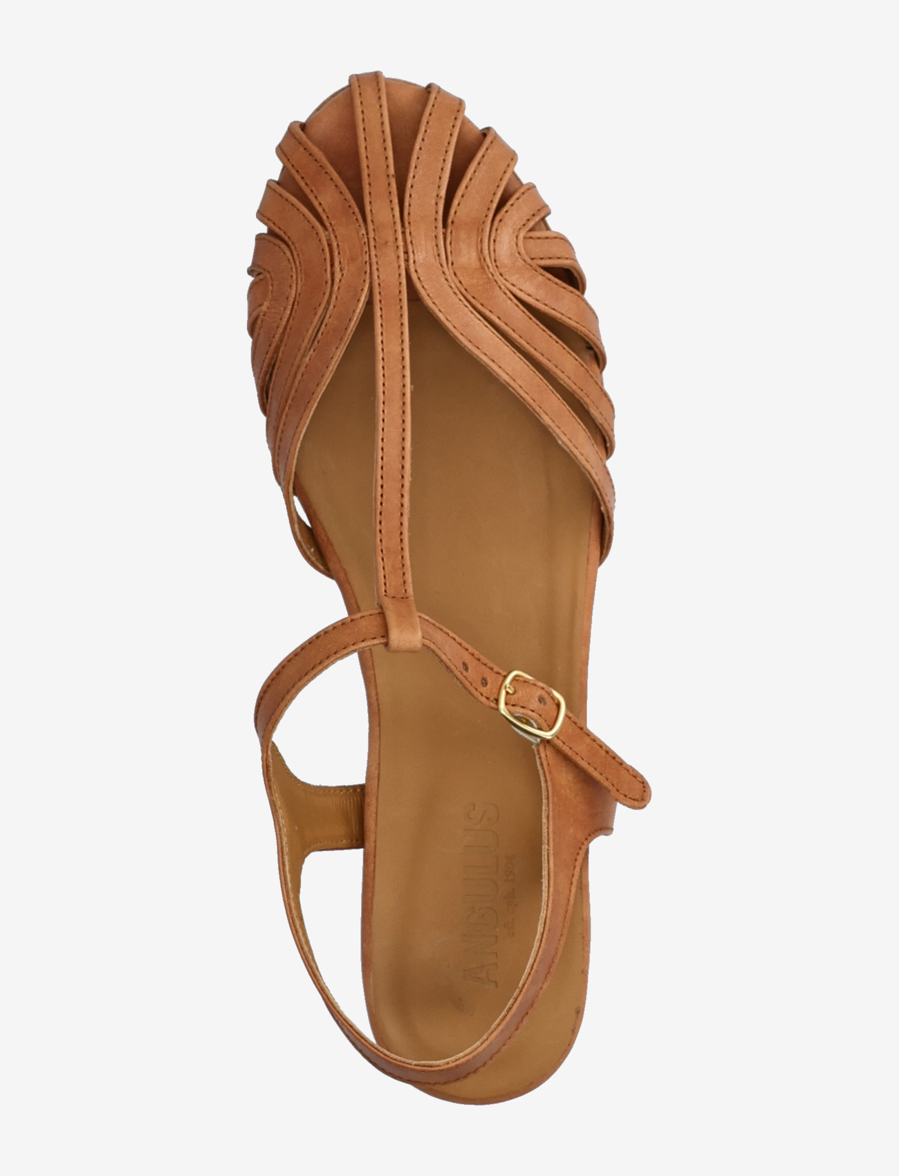 ANGULUS - Sandals - flat - flade sandaler - 1789 tan - 3