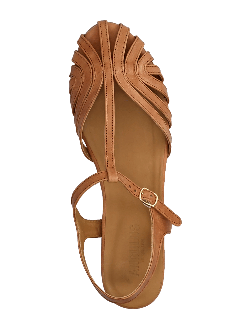 ANGULUS - Sandals - flat - flade sandaler - 1789 tan - 3