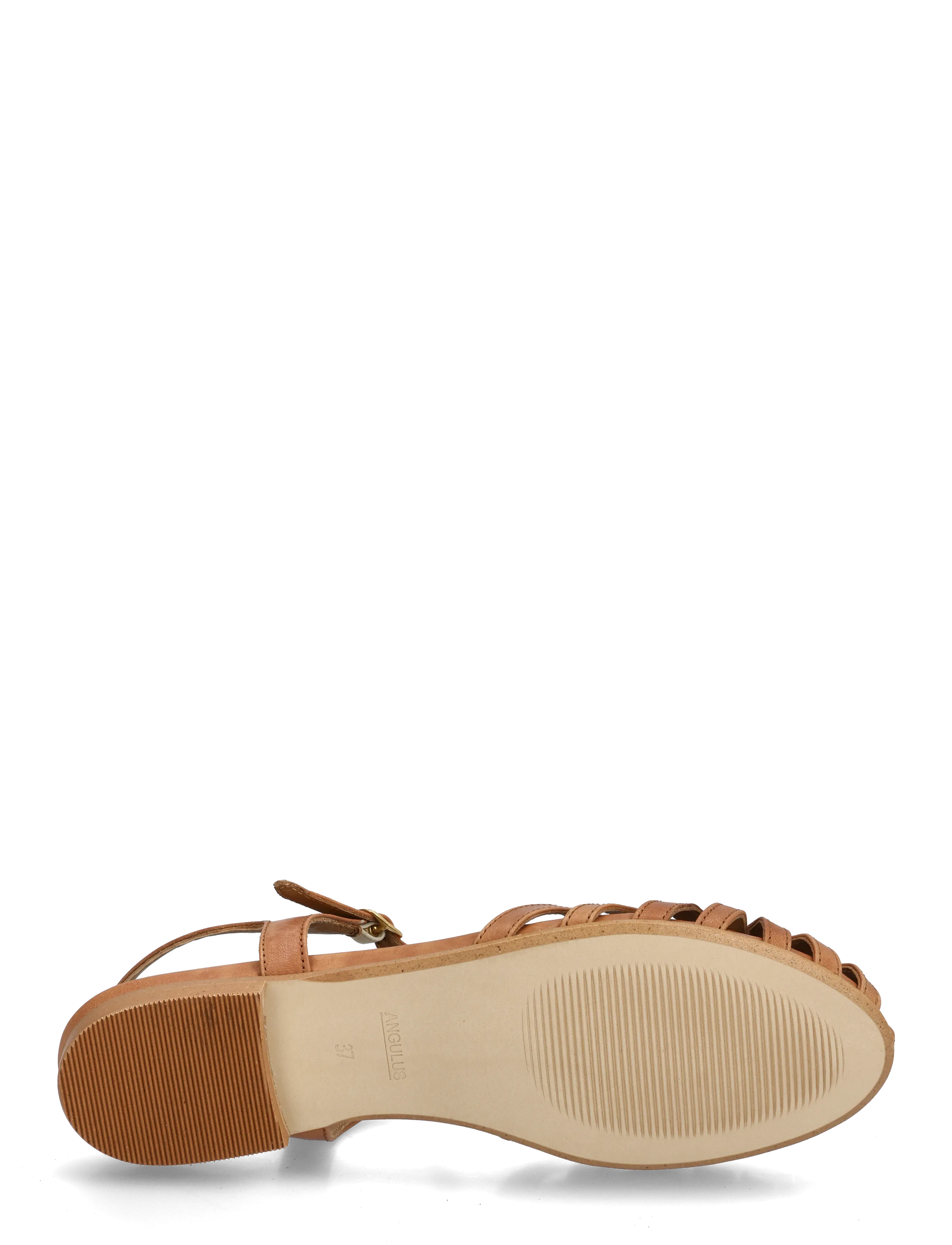 ANGULUS - Sandals - flat - platta sandaler - 1789 tan - 4