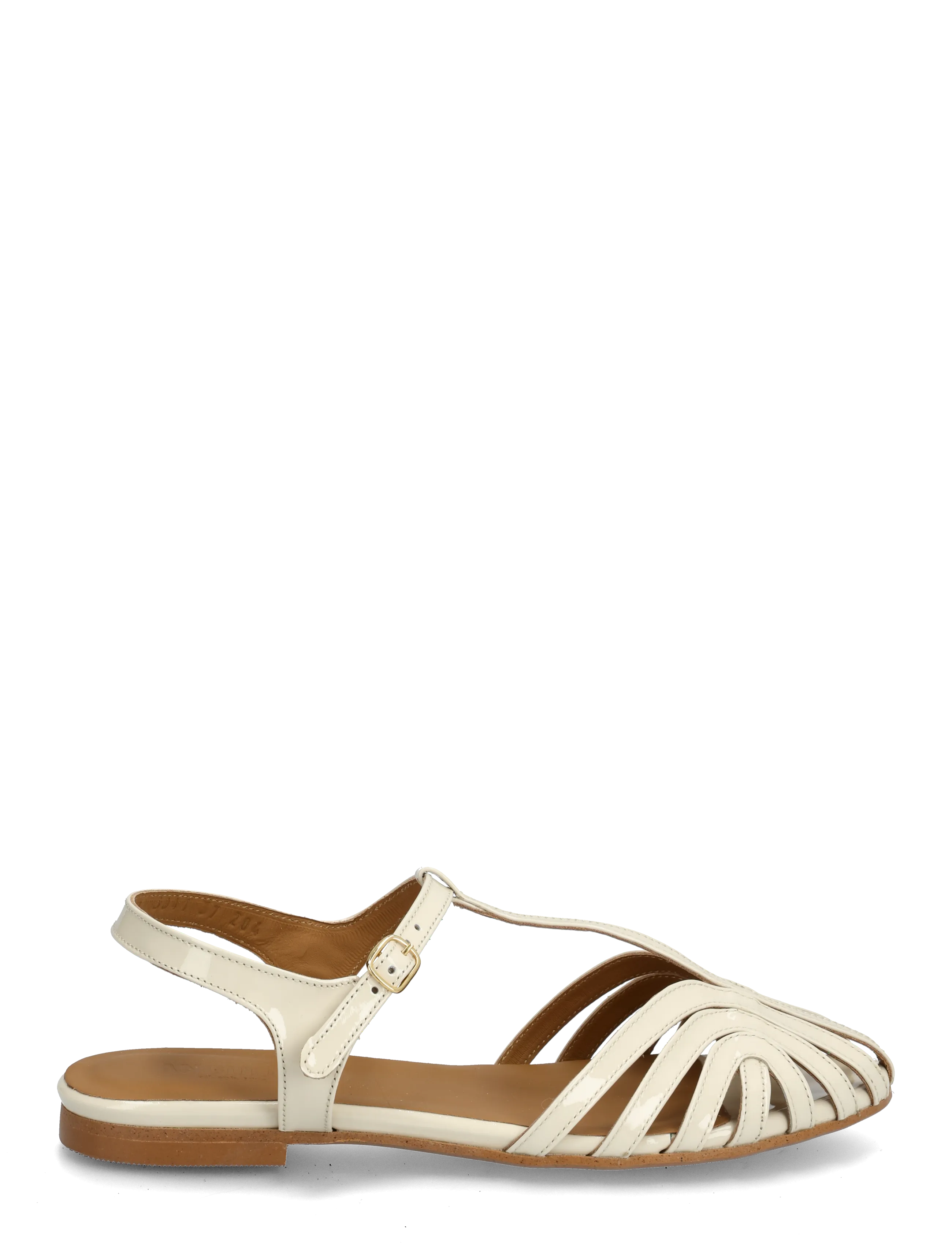 ANGULUS - Sandals - flat - platta sandaler - 2362 buttermilk - 1