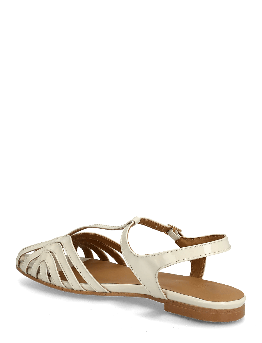 ANGULUS - Sandals - flat - platta sandaler - 2362 buttermilk - 2