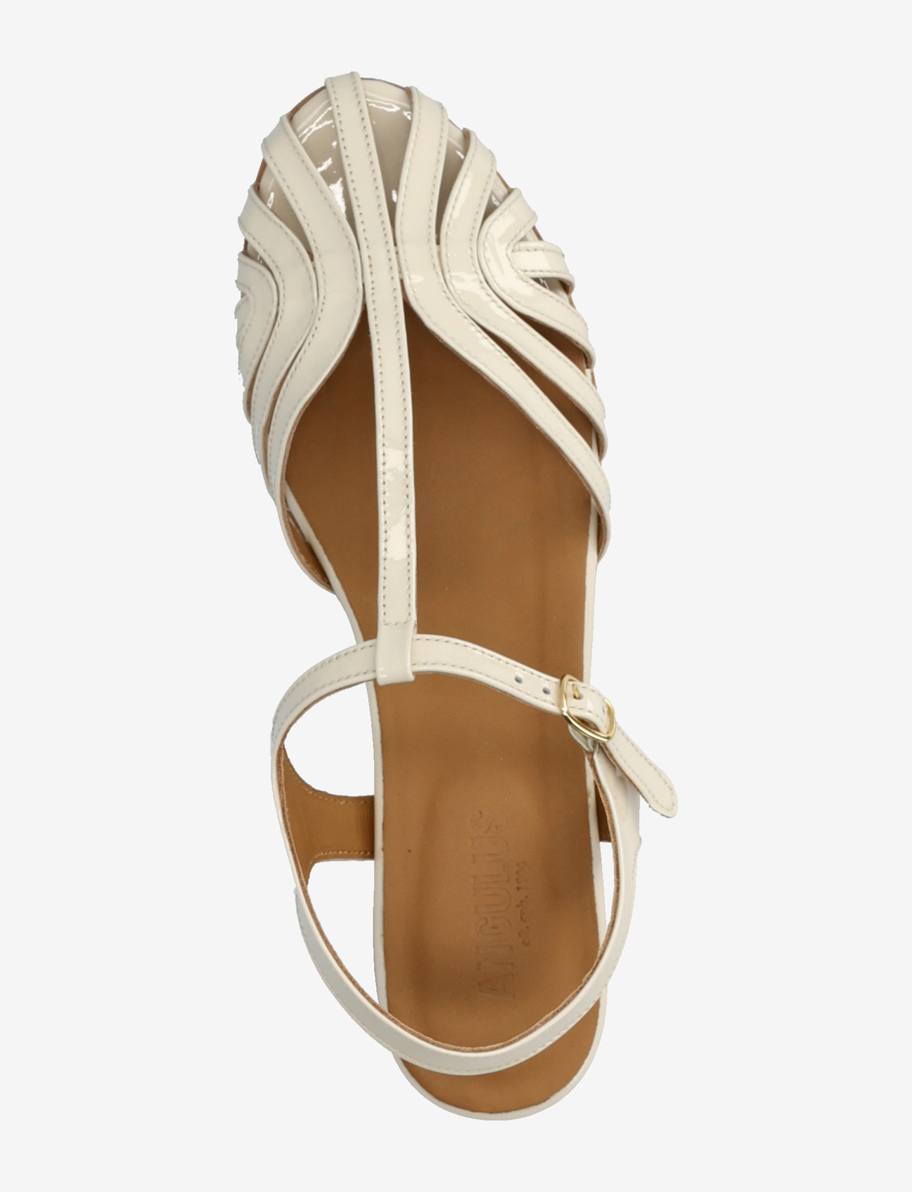 ANGULUS - Sandals - flat - flade sandaler - 2362 buttermilk - 3