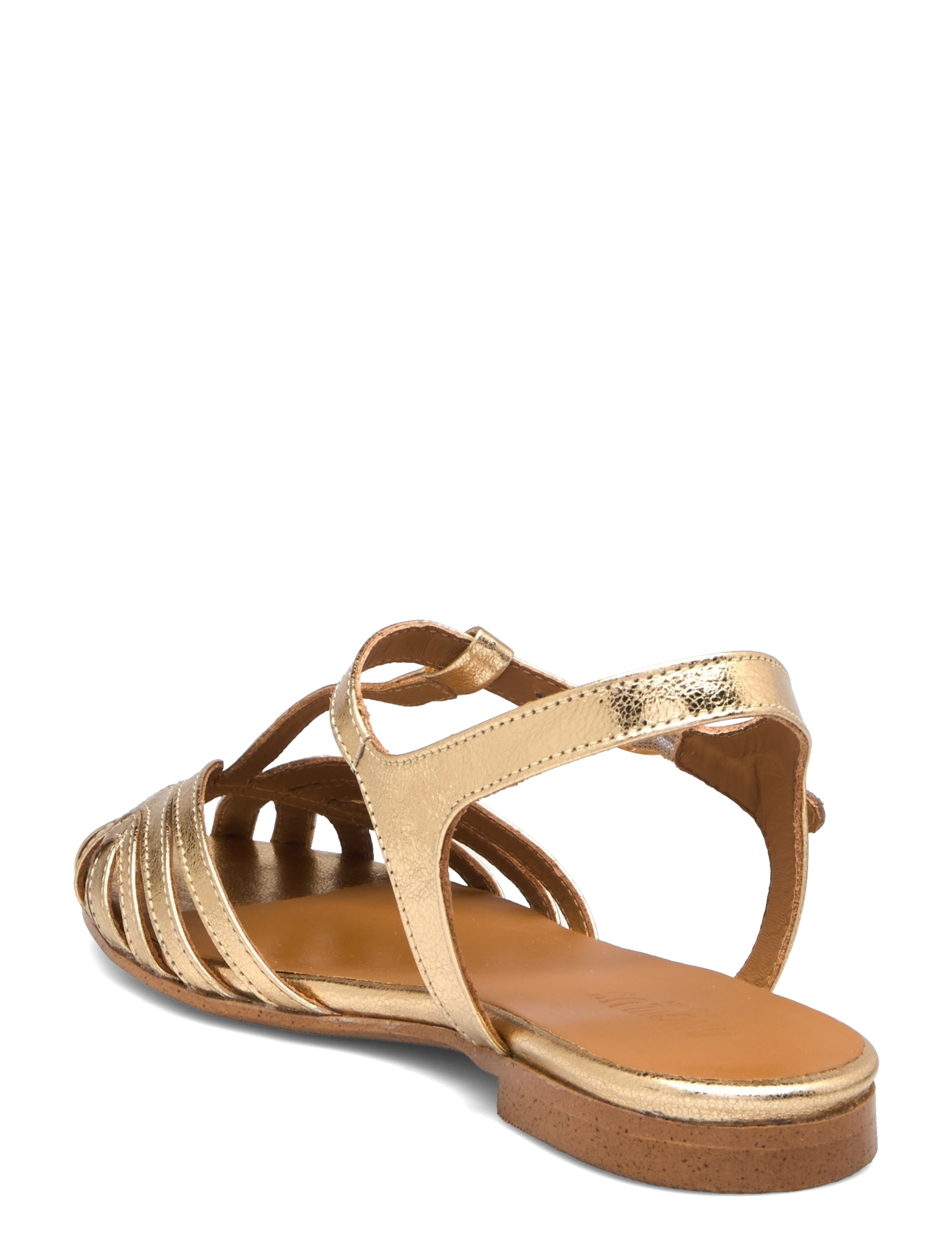 ANGULUS - Sandals - flat - flade sandaler - 3643 gold - 3