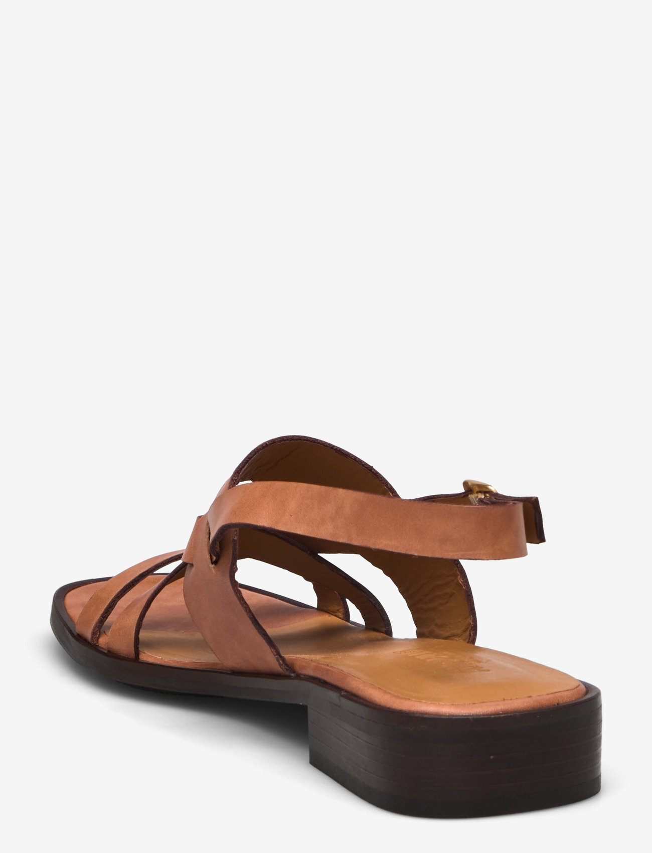 ANGULUS - Sandals - flat - kontsata sandaalid - 3637 tan - 2