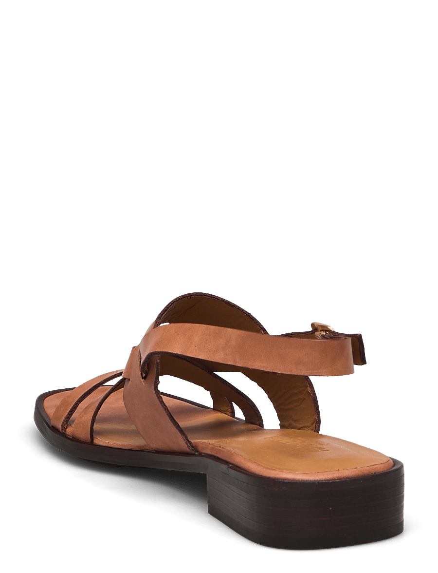 ANGULUS - Sandals - flat - platta sandaler - 3637 tan - 3