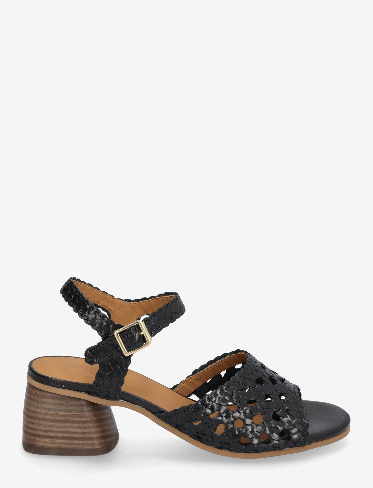 ANGULUS - Sandals - Block heels - sandaletten - 2072 black - 1