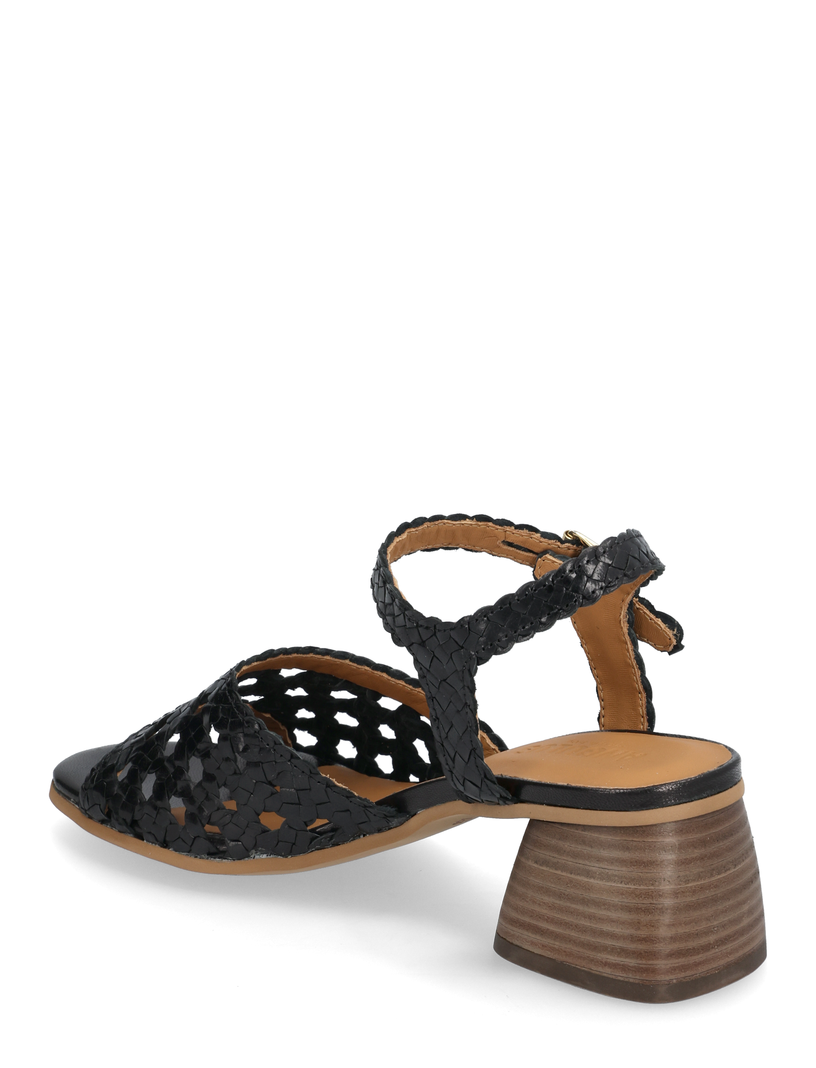 ANGULUS - Sandals - Block heels - 2072 black - 2