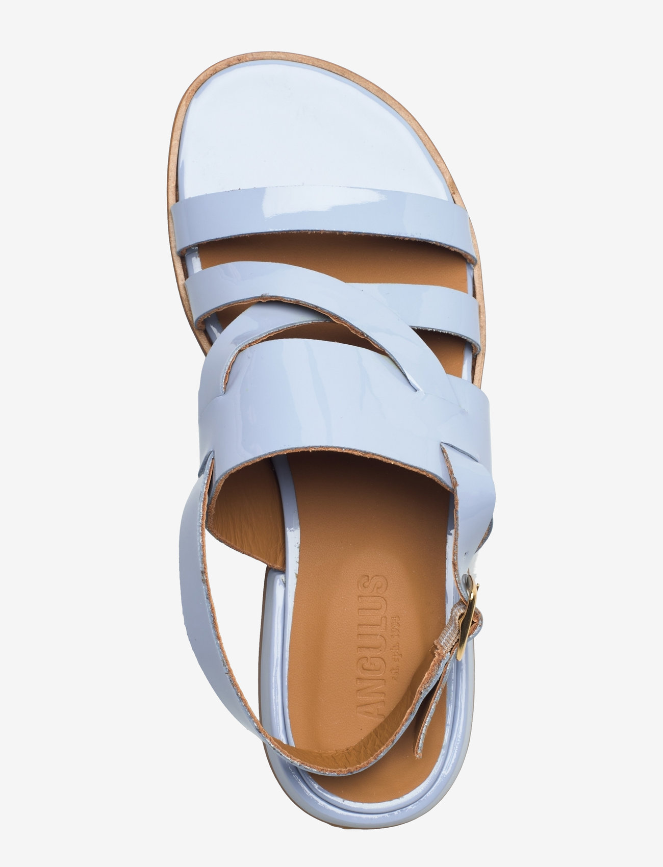 ANGULUS - Sandals - flat - flade sandaler - 2293 light blue - 3
