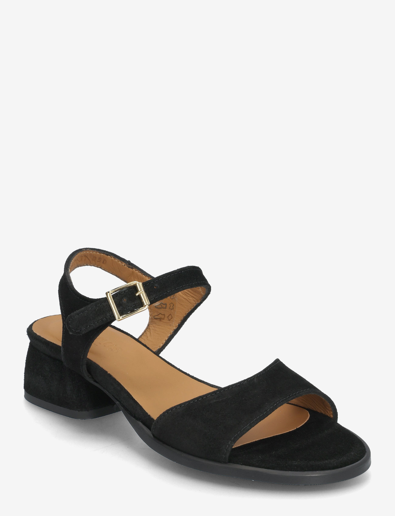 ANGULUS - Sandals - Block heels - 1163 black - 0
