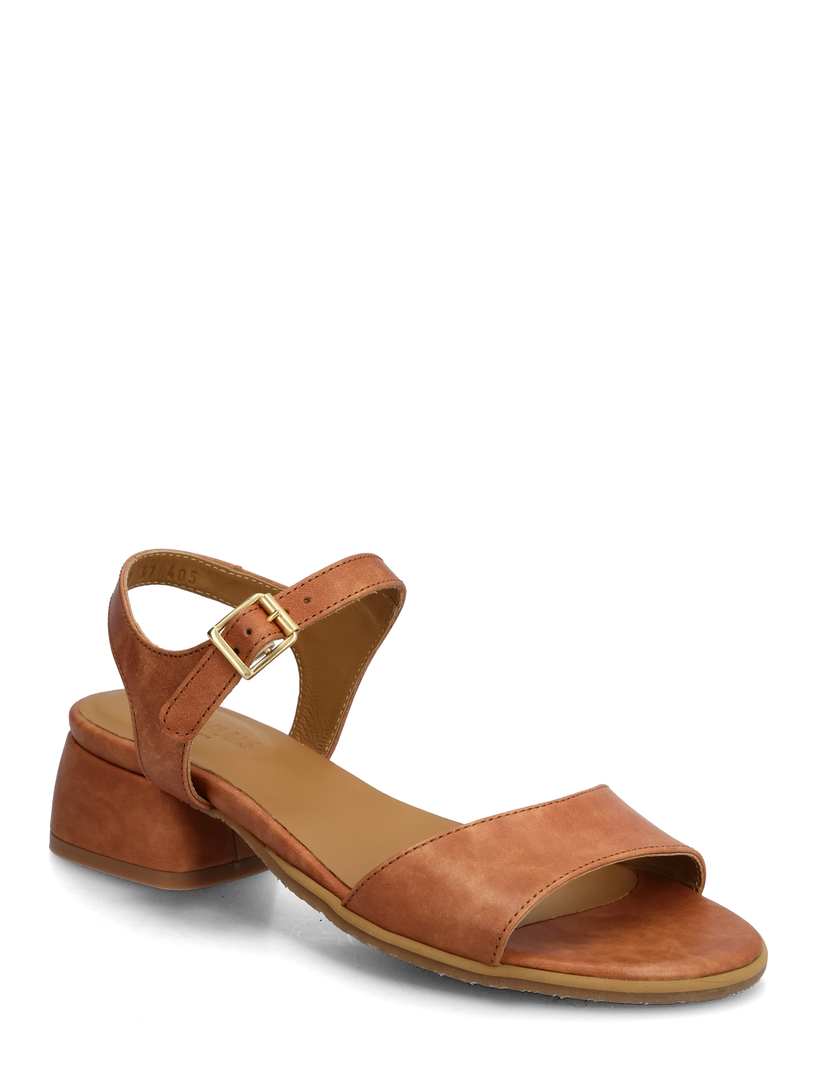 ANGULUS Sandalen - Block Heels Braun - 40.5 - Damen