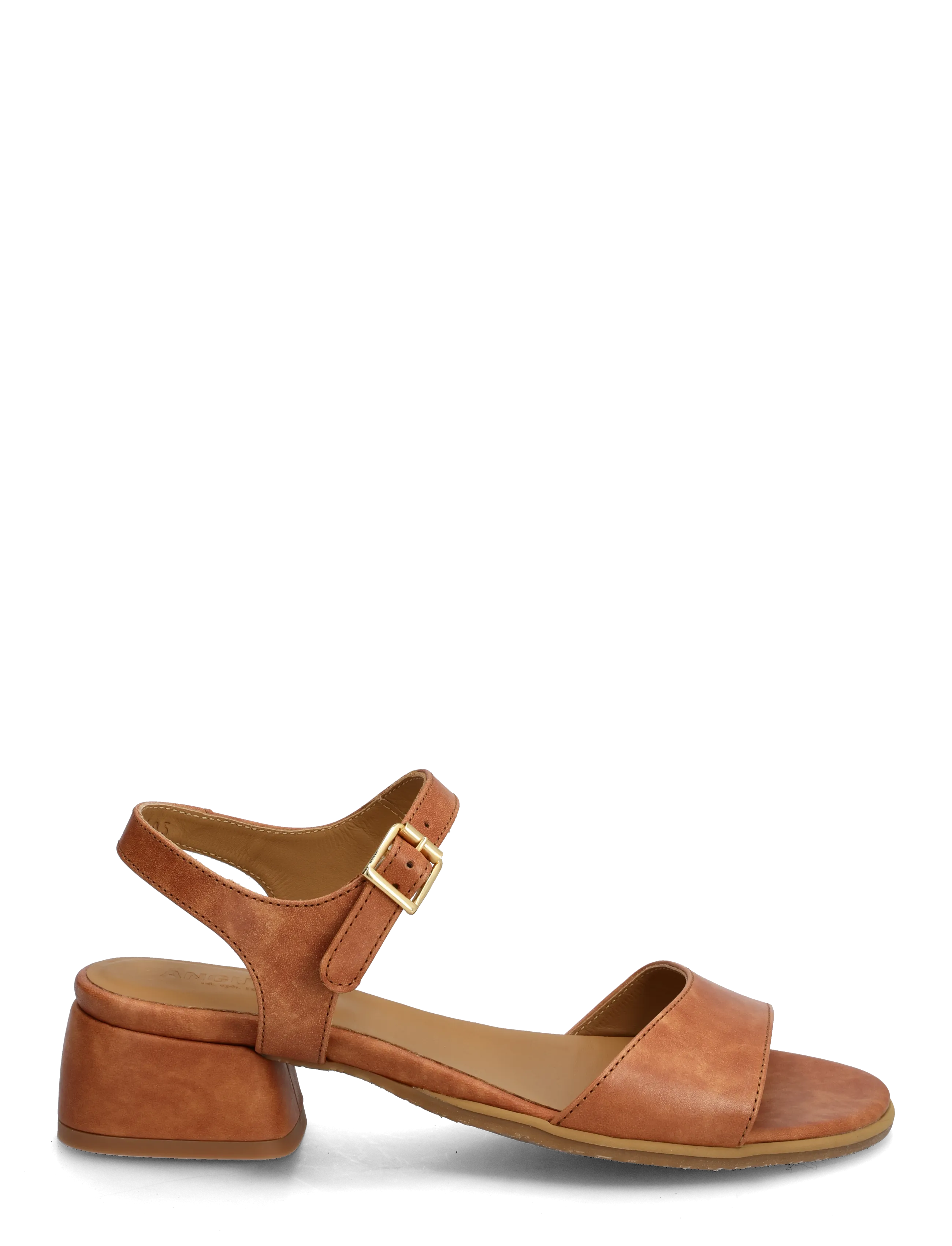 ANGULUS - Sandals - Block heels - 1789 tan - 1