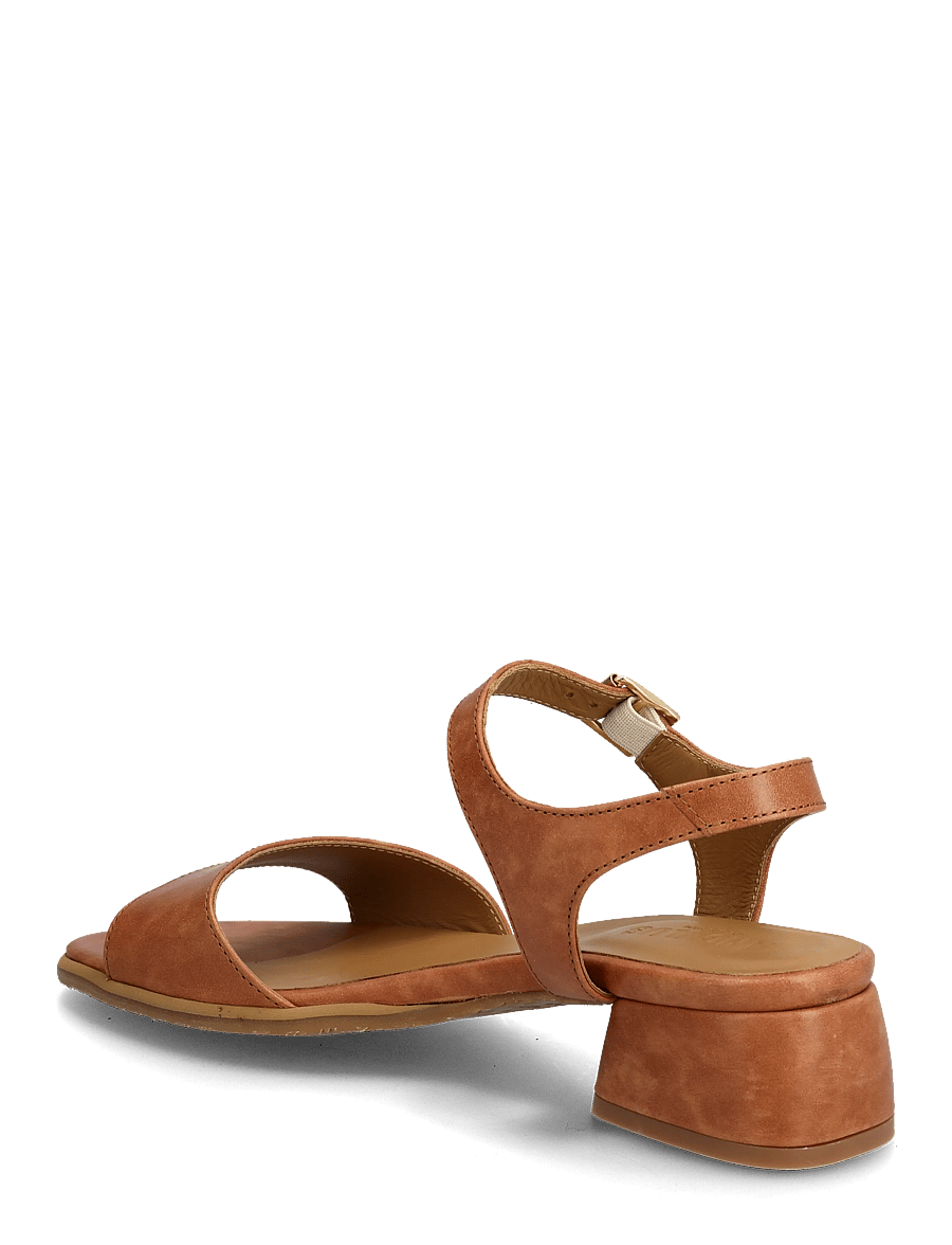 ANGULUS - Sandals - Block heels - 1789 tan - 2