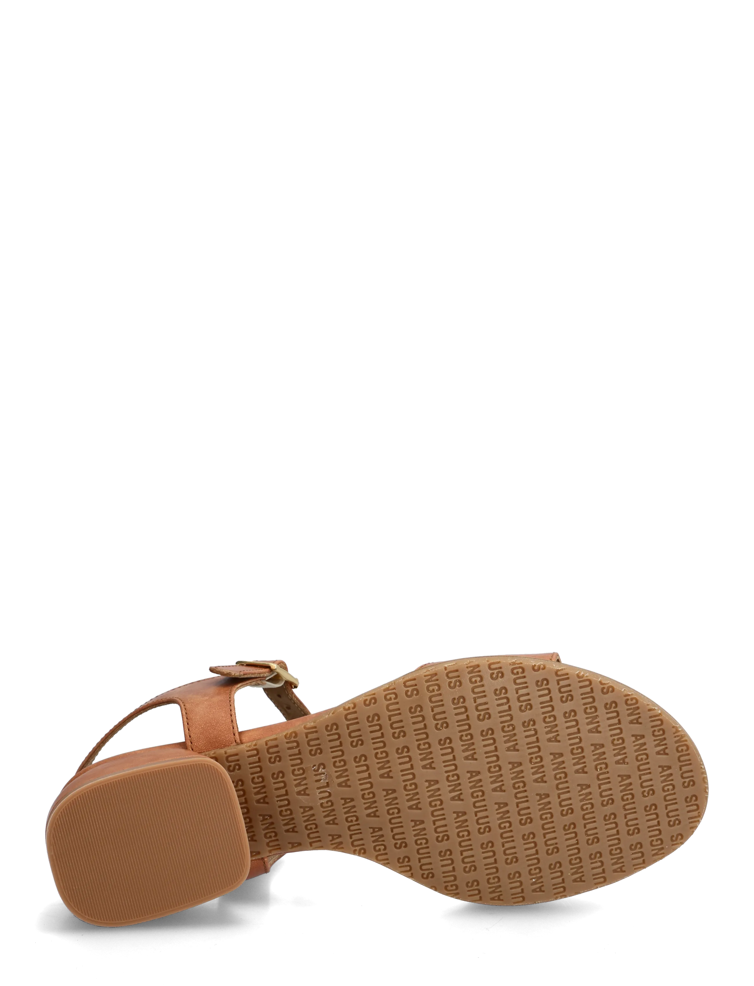 ANGULUS - Sandals - Block heels - 1789 tan - 4