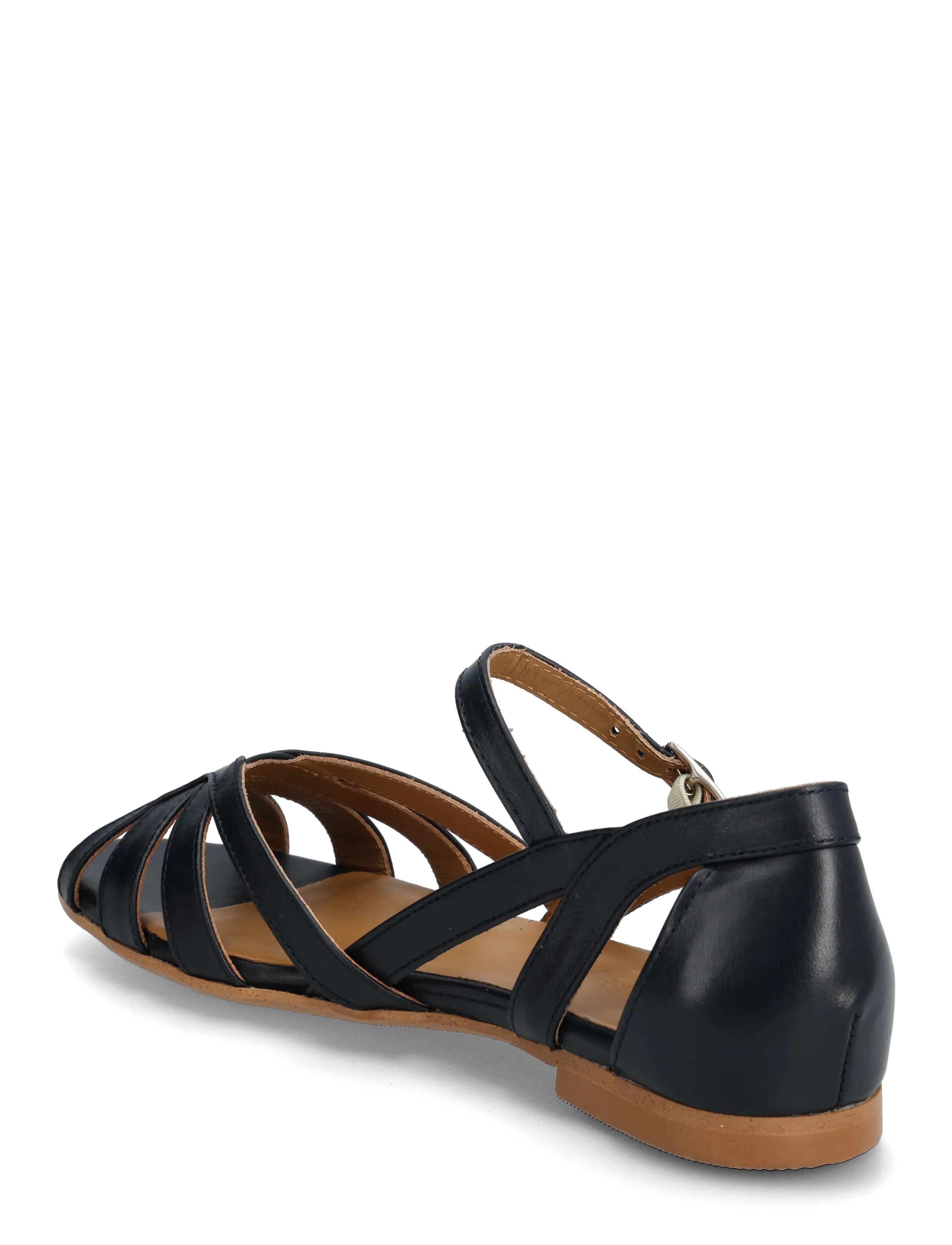 ANGULUS - Sandals - flat - kontsata sandaalid - 1530 navy - 1