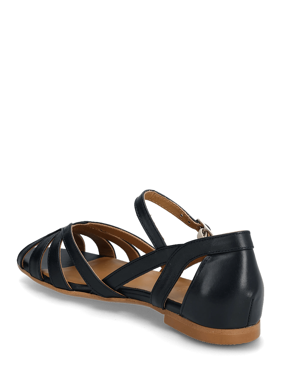 ANGULUS - Sandals - flat - kontsata sandaalid - 1530 navy - 1