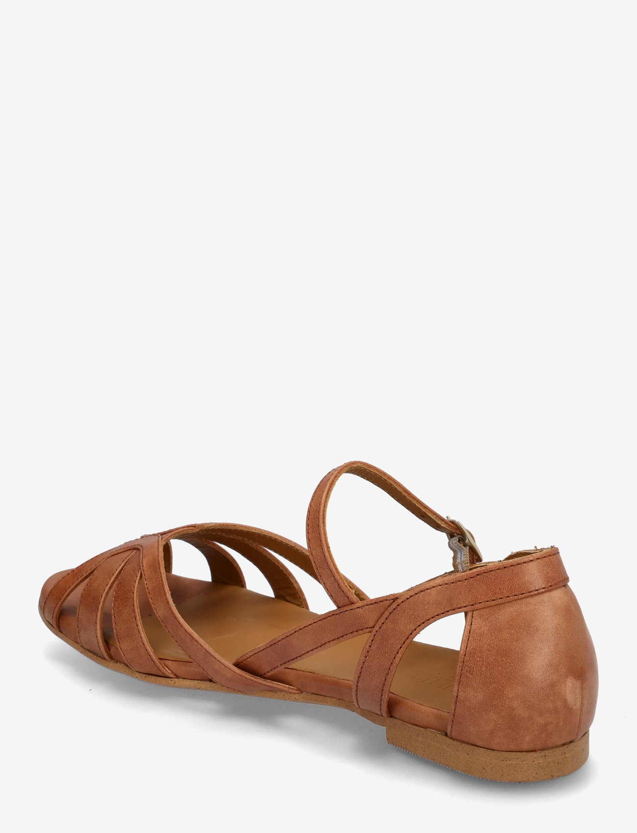 ANGULUS - Sandals - flat - flache sandalen - 1789 tan - 2