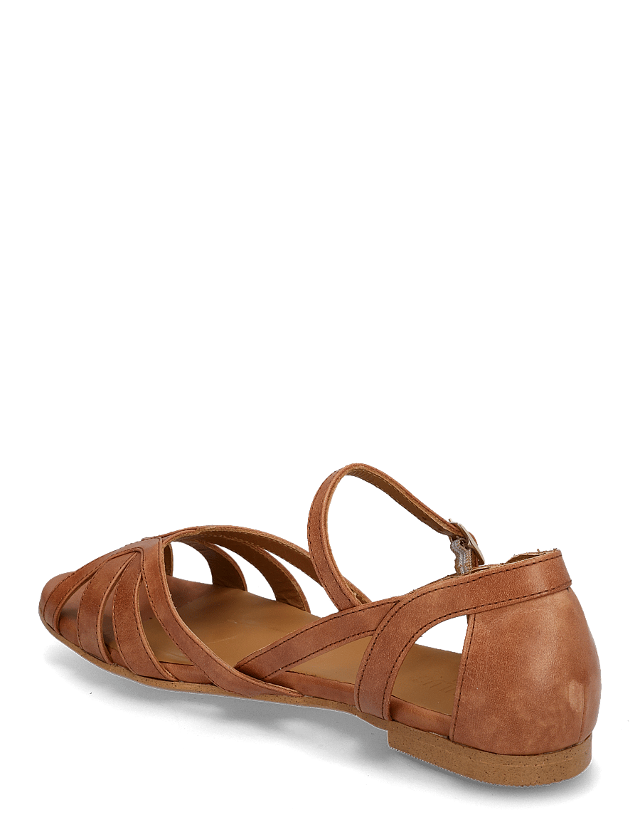 ANGULUS - Sandals - flat - flache sandalen - 1789 tan - 2