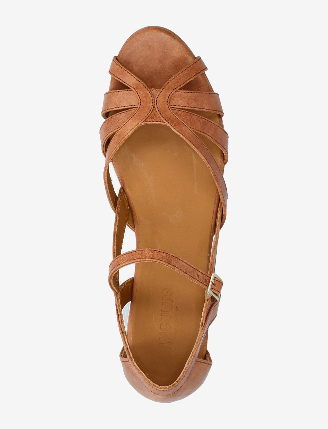 ANGULUS - Sandals - flat - flache sandalen - 1789 tan - 3
