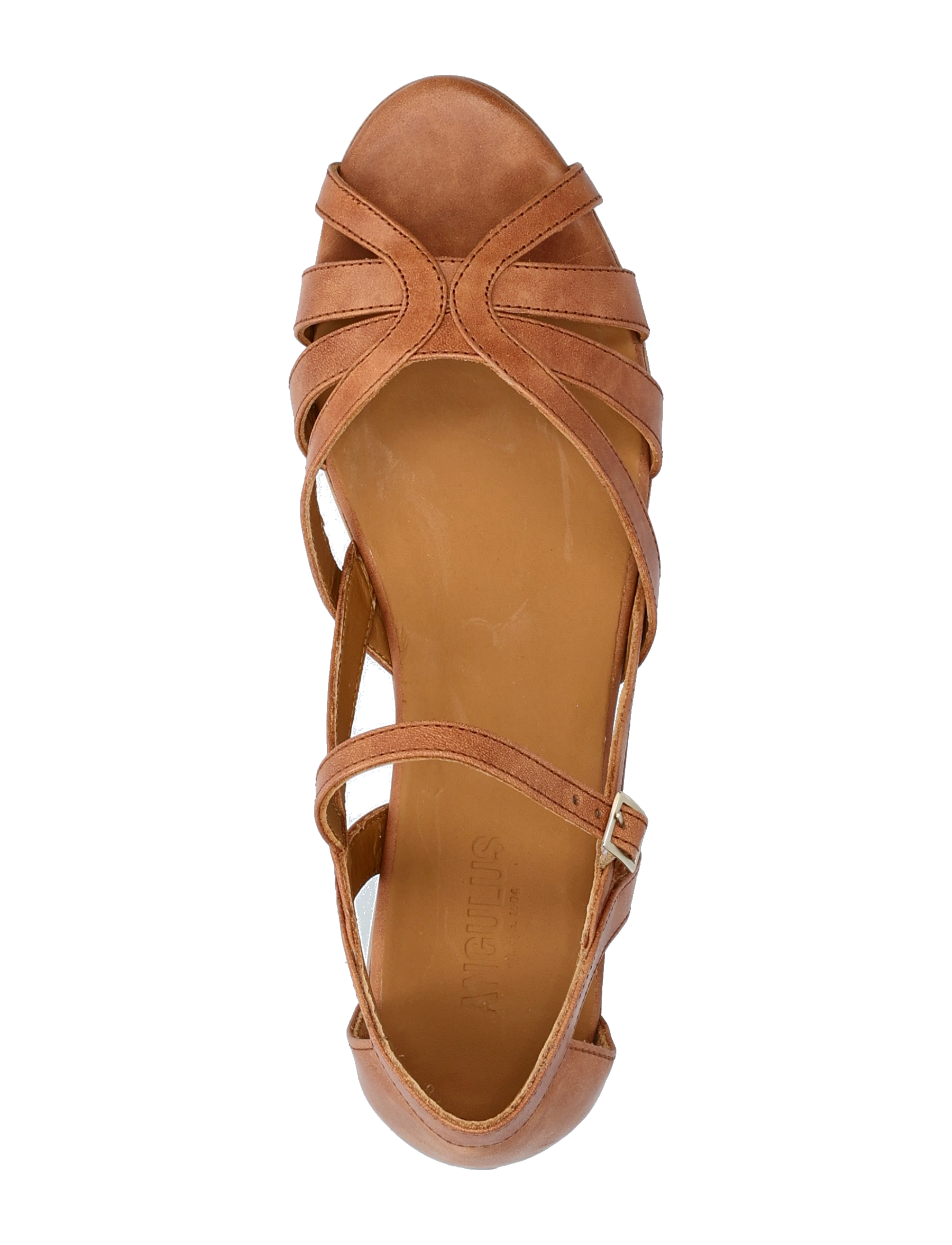ANGULUS - Sandals - flat - flache sandalen - 1789 tan - 3