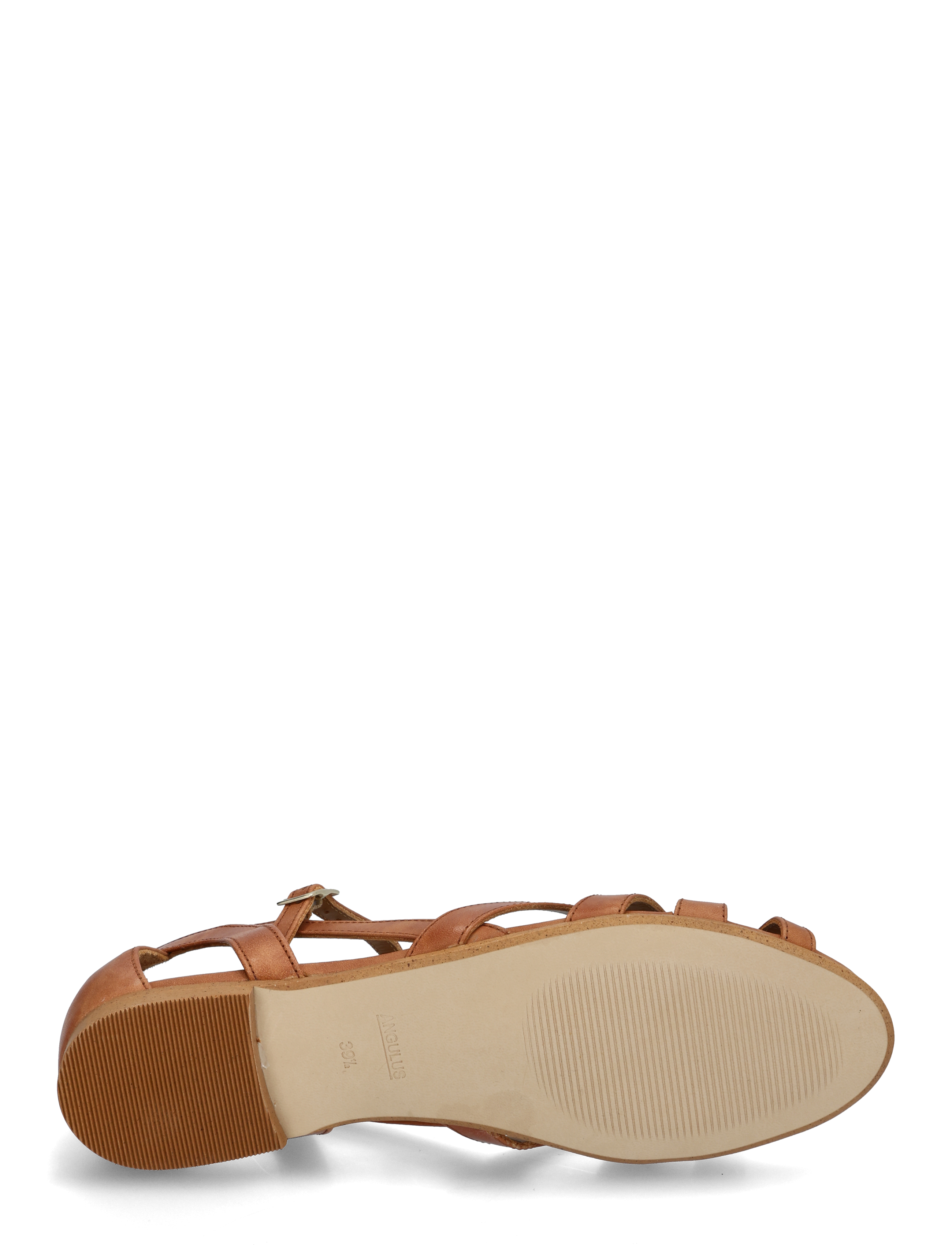 ANGULUS - Sandals - flat - flache sandalen - 1789 tan - 4