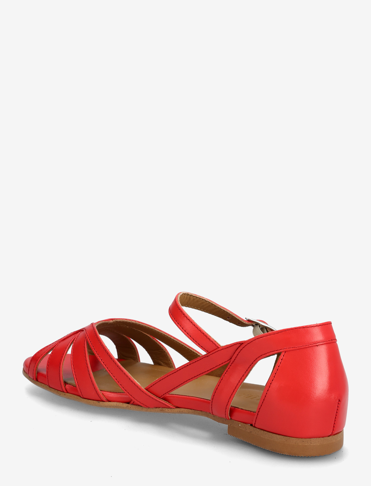ANGULUS - Sandals - flat - flade sandaler - 4611 red coral - 2